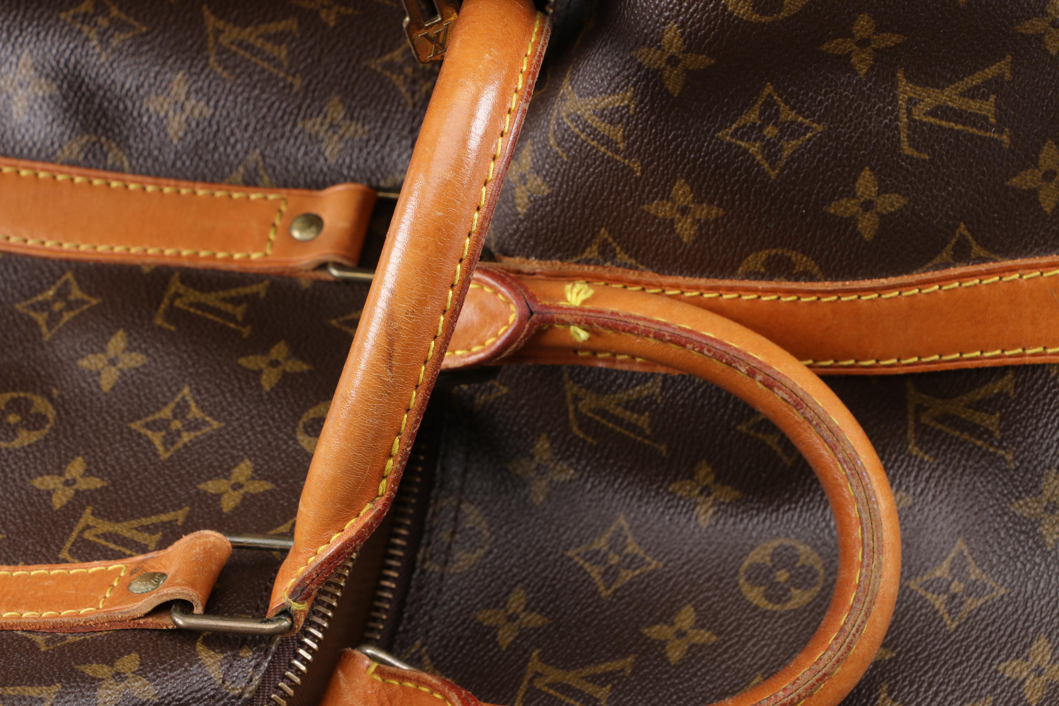 1988 Vintage Louis Vuitton Paris Monogram Canvas Keepall Bag