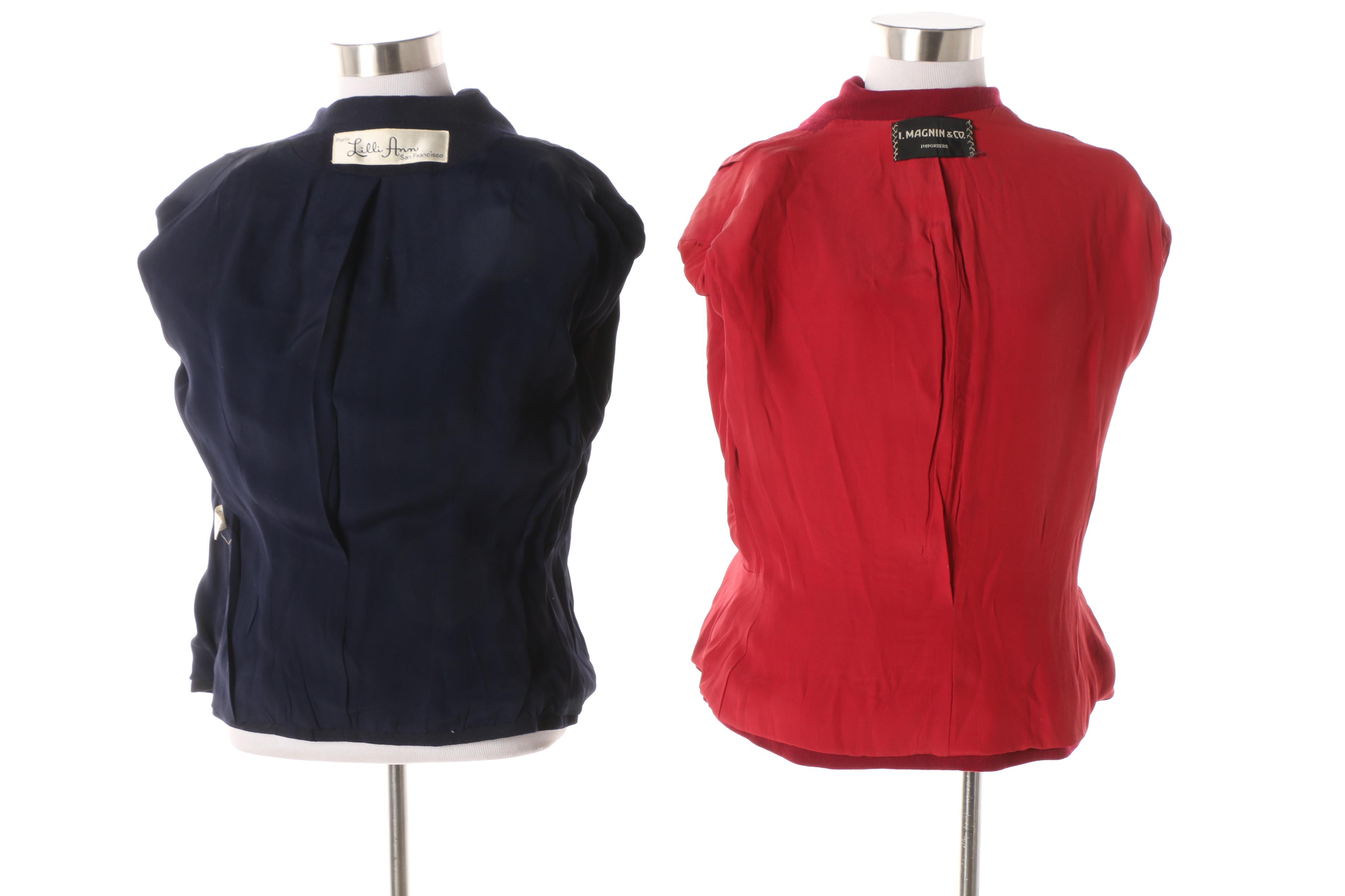 Women's 1960s Vintage Lilli Ann and I Magnin & Co. Jackets