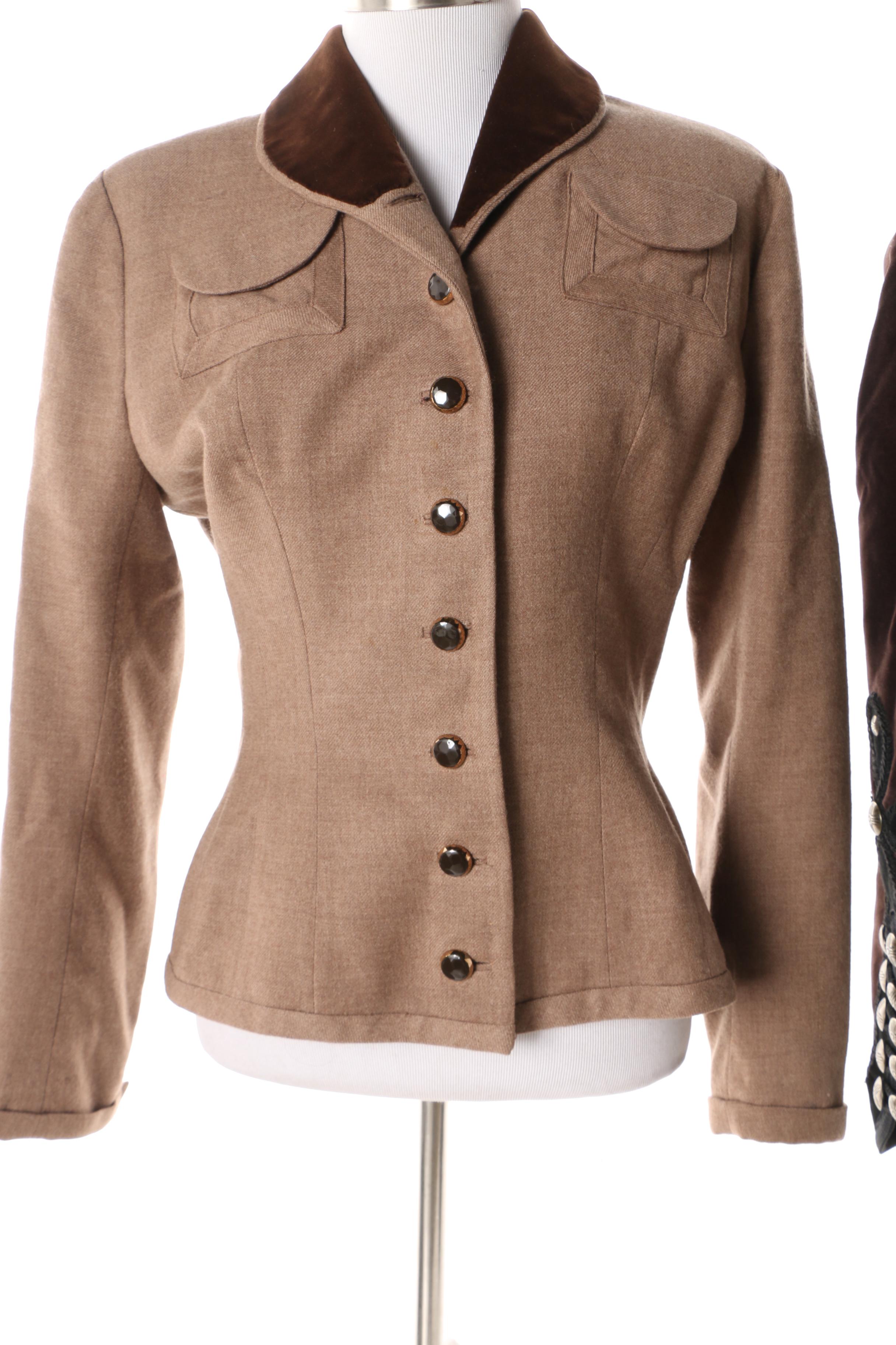 Women's Vintage Riders Through the Century and Julius Garfinckel & Co. Jackets