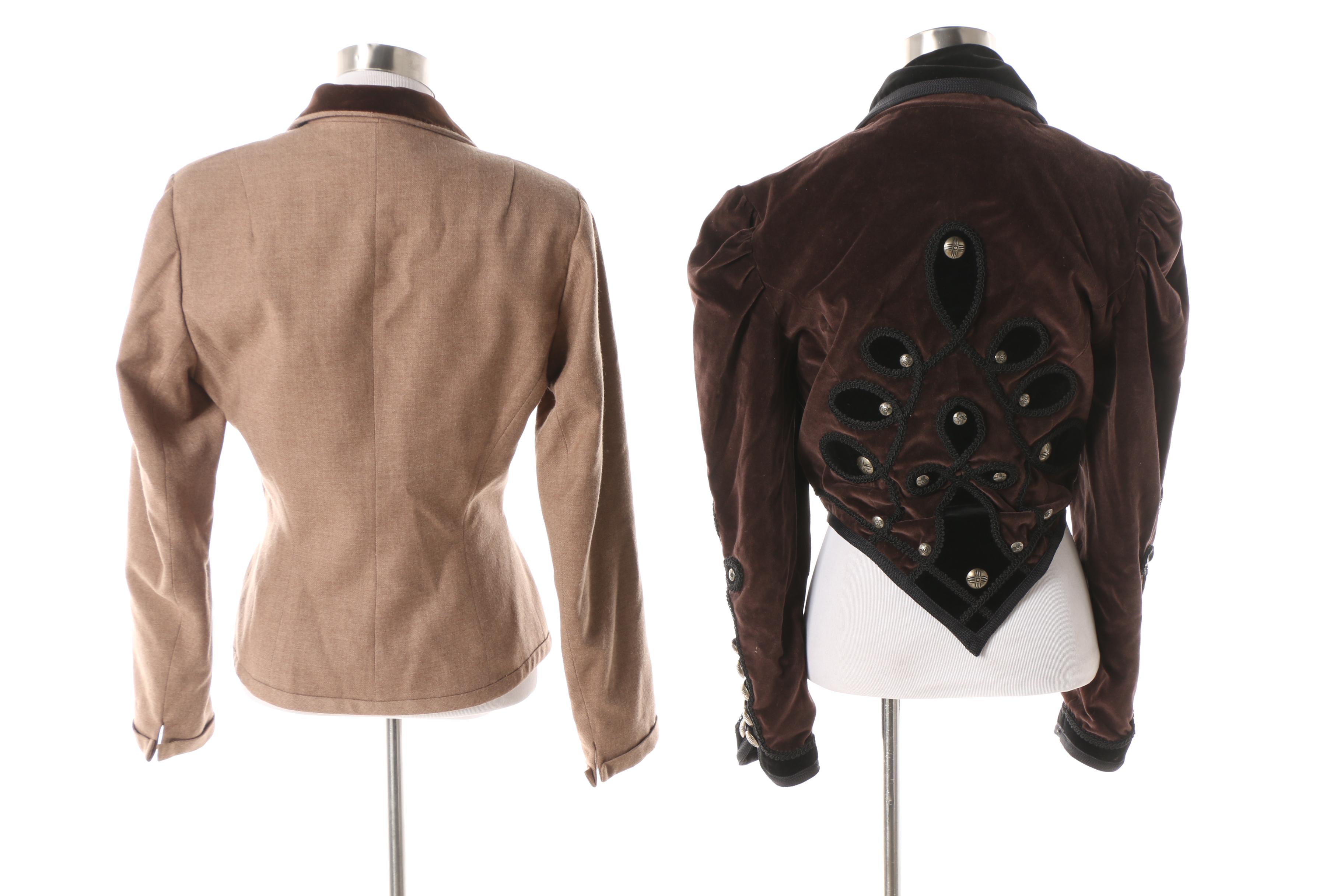 Women's Vintage Riders Through the Century and Julius Garfinckel & Co. Jackets