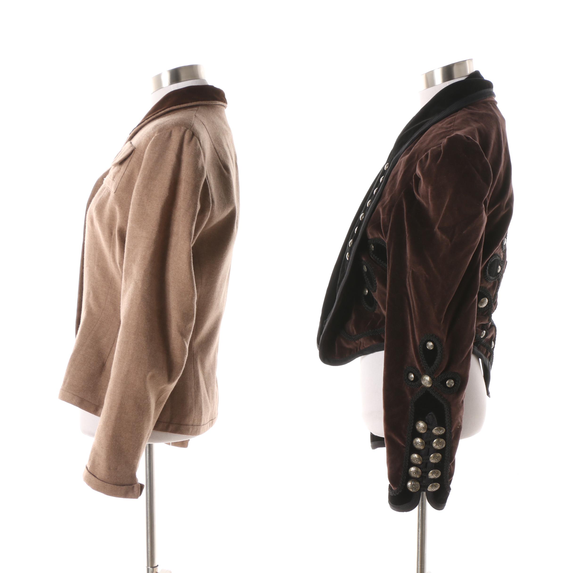 Women's Vintage Riders Through the Century and Julius Garfinckel & Co. Jackets