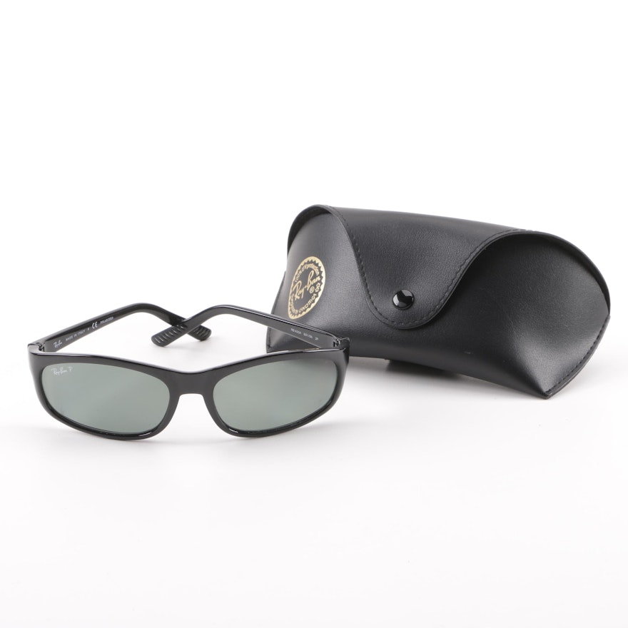 Ray-Ban RB 4004 Black Polarized Sunglasses with Case