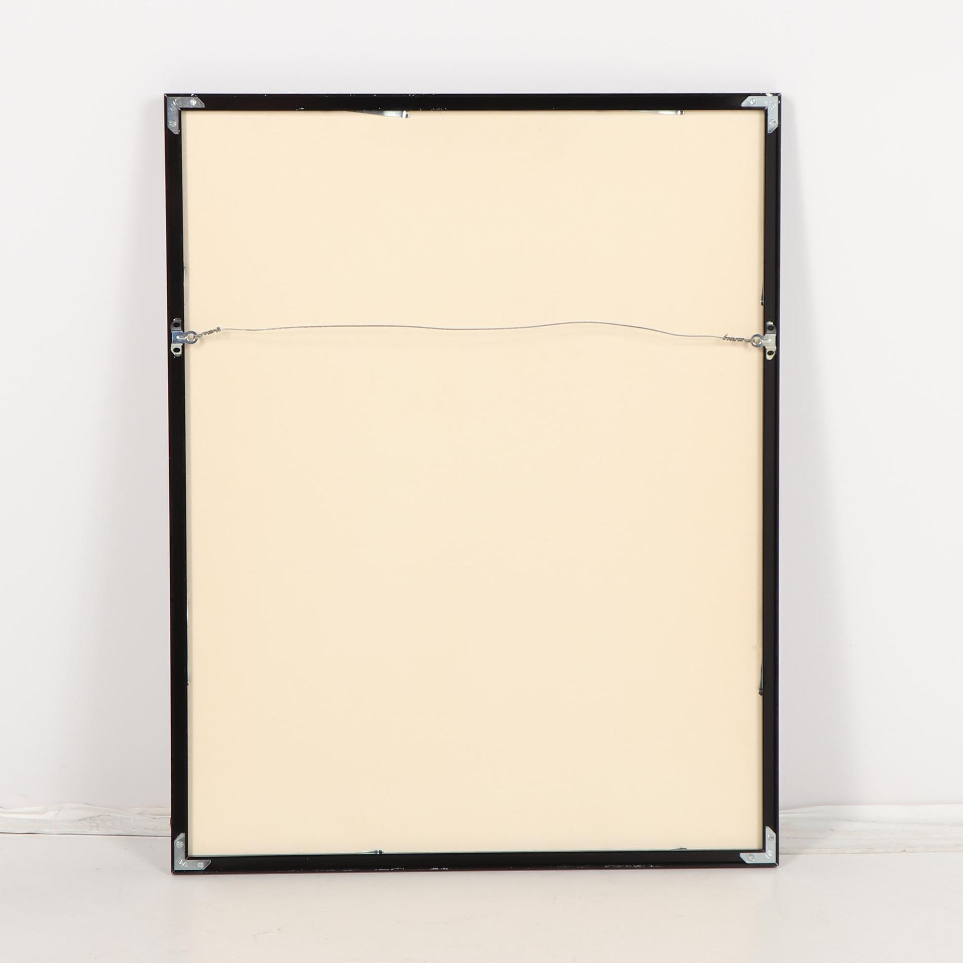 Mark McMahon Offset Lithograph "Chicago Wrigley Building"