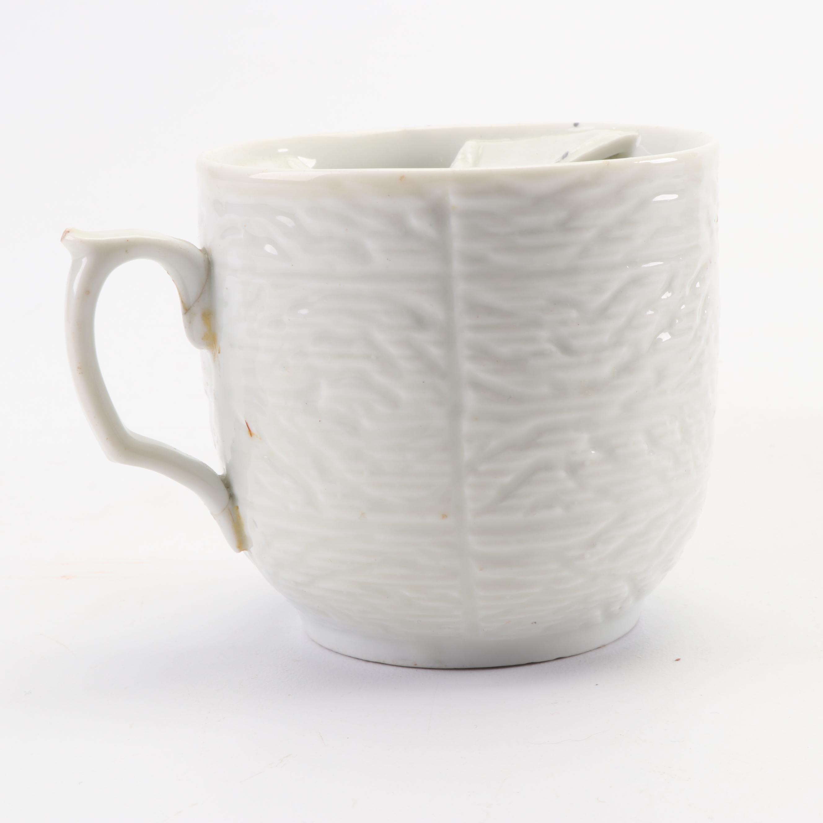 Vintage Porcelain Mustache and Shaving Mugs