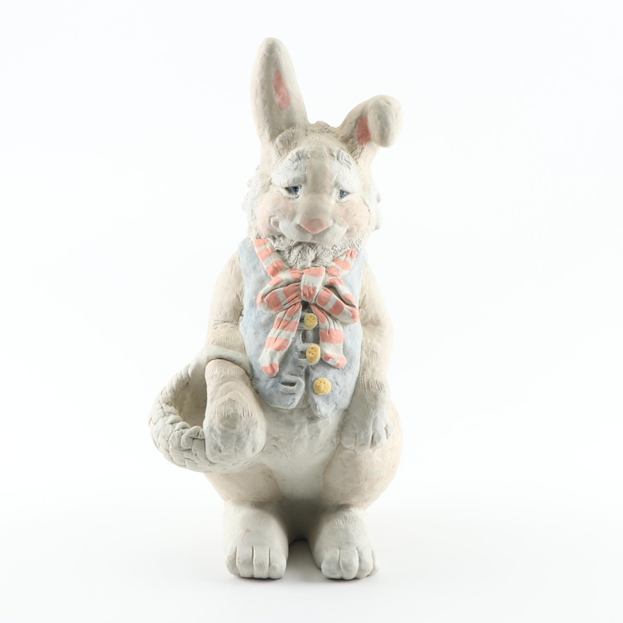 Cast Art Industries Easter Bunny Statue