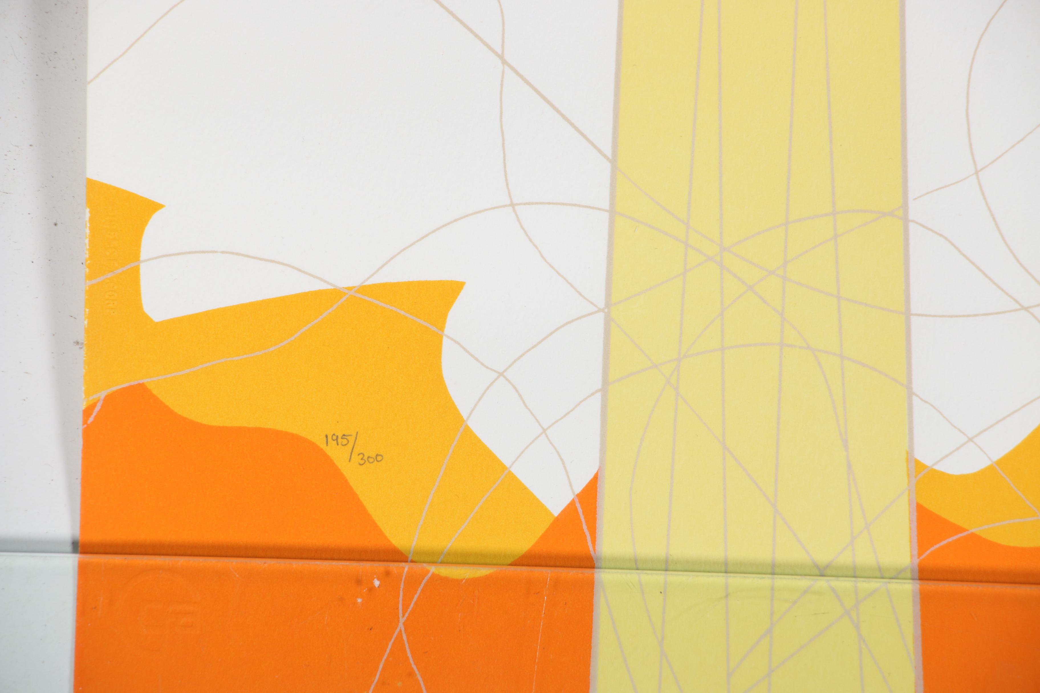 Raymond Loewy Lithograph "Rocket"