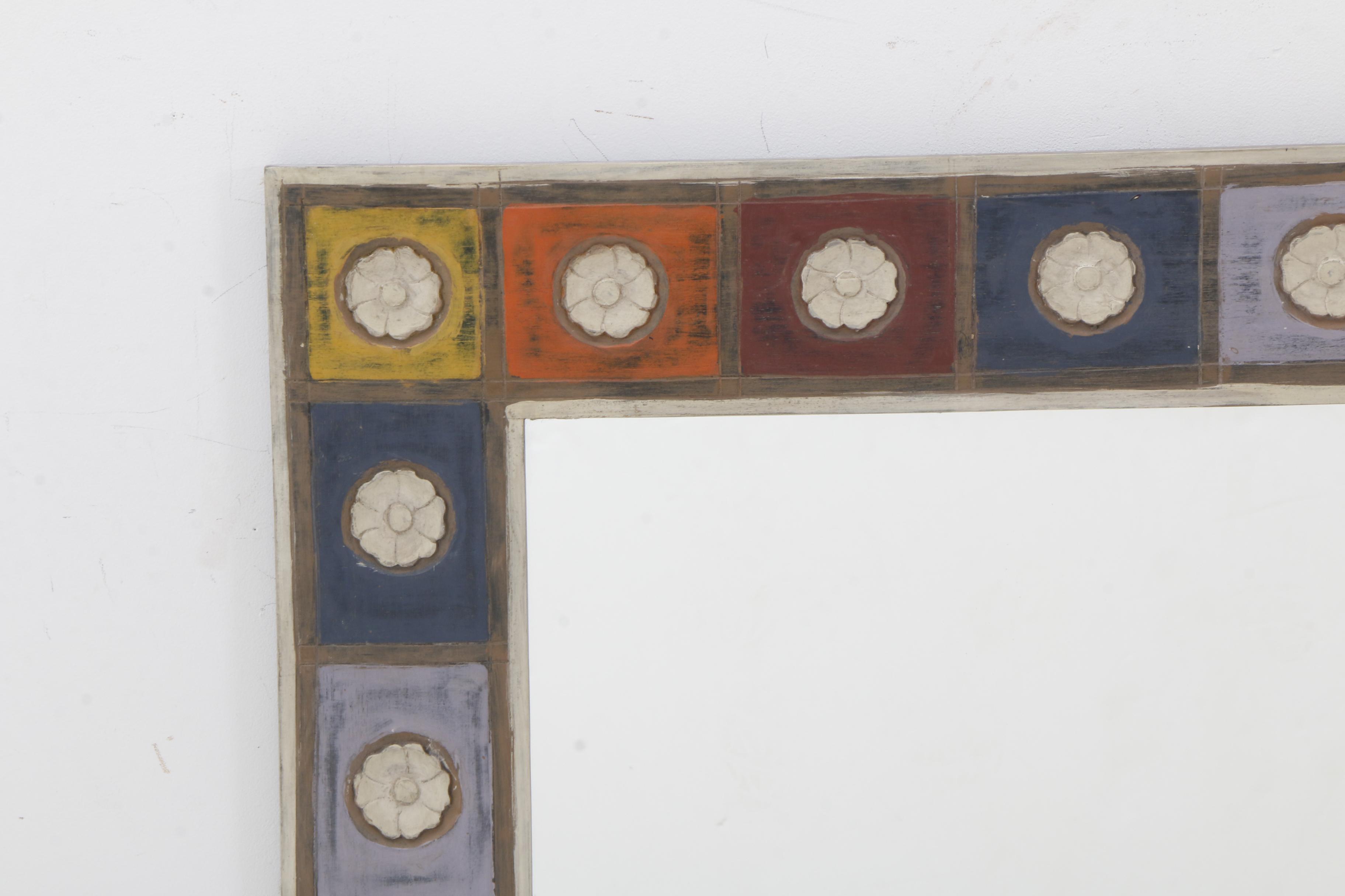 Multicolor Patchwork Wall Mirror by Pier 1 Imports