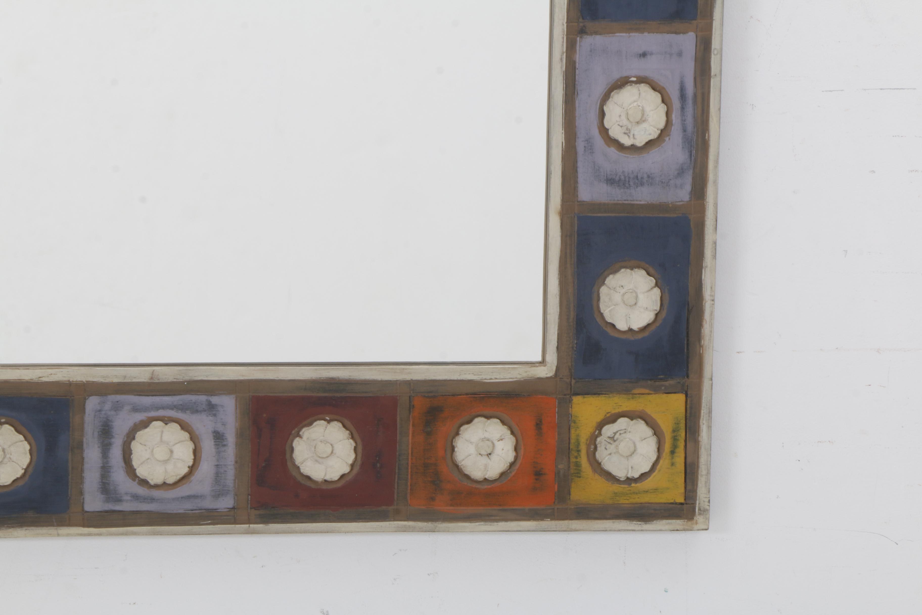 Multicolor Patchwork Wall Mirror by Pier 1 Imports