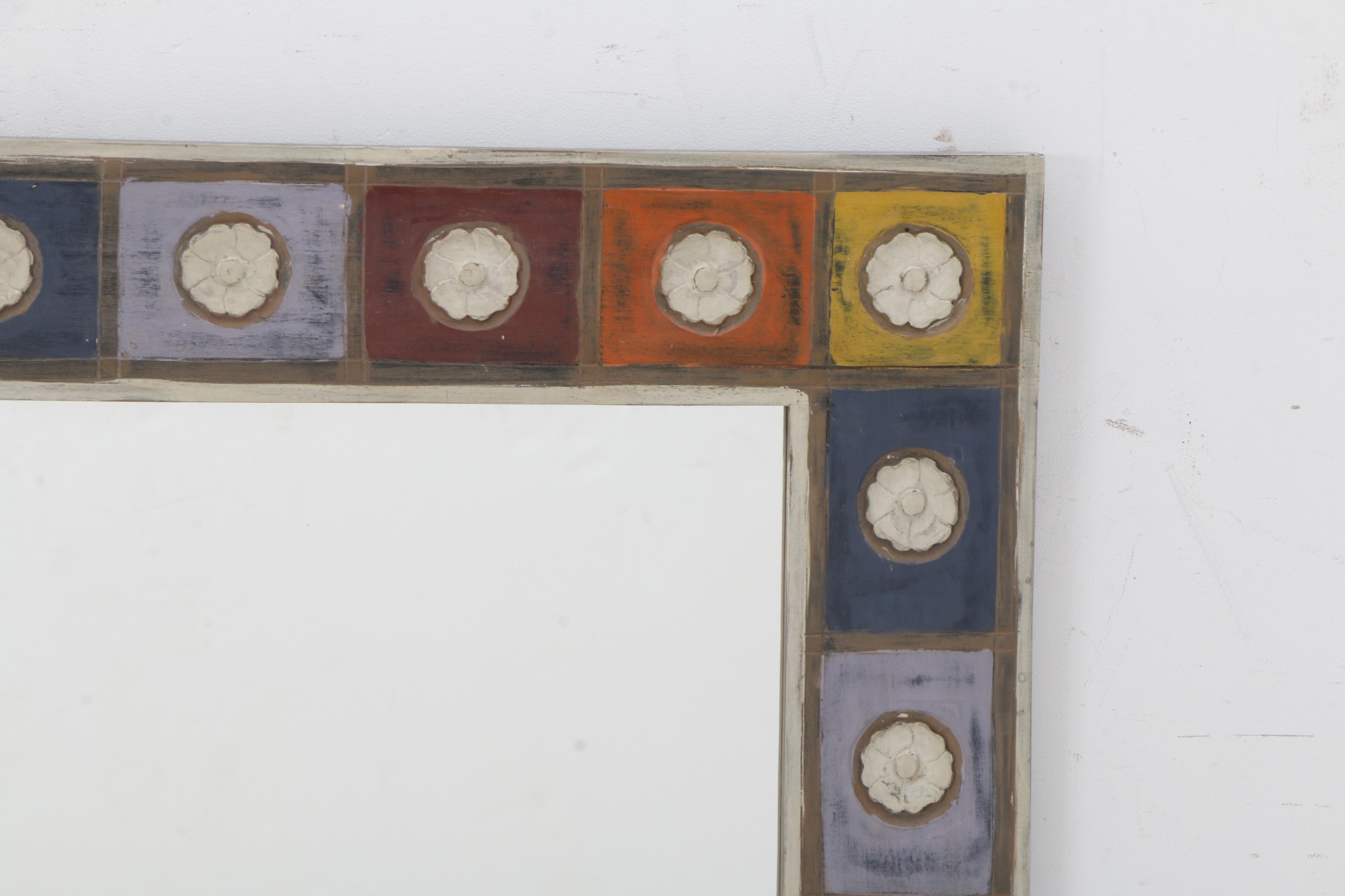 Multicolor Patchwork Wall Mirror by Pier 1 Imports