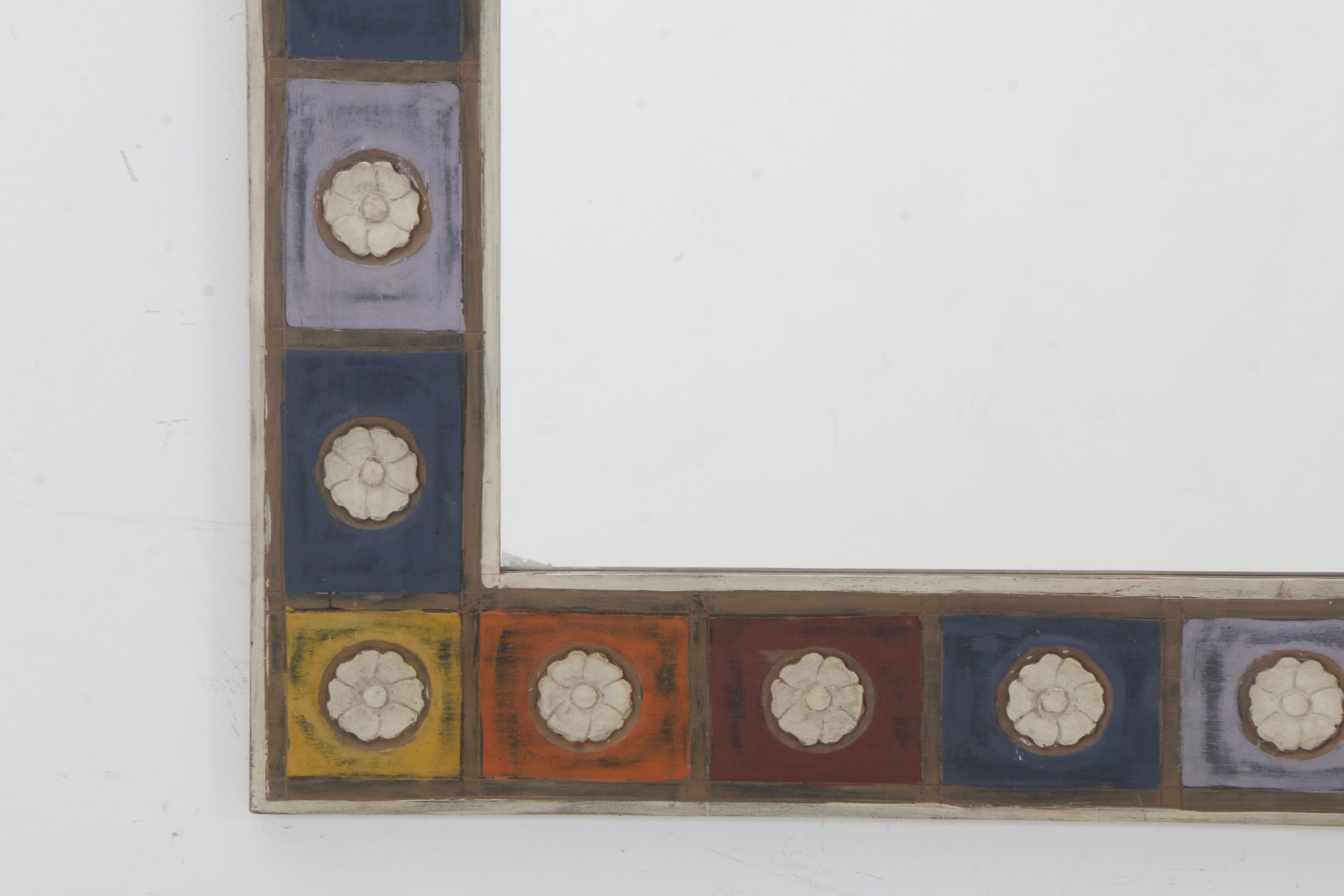 Multicolor Patchwork Wall Mirror by Pier 1 Imports