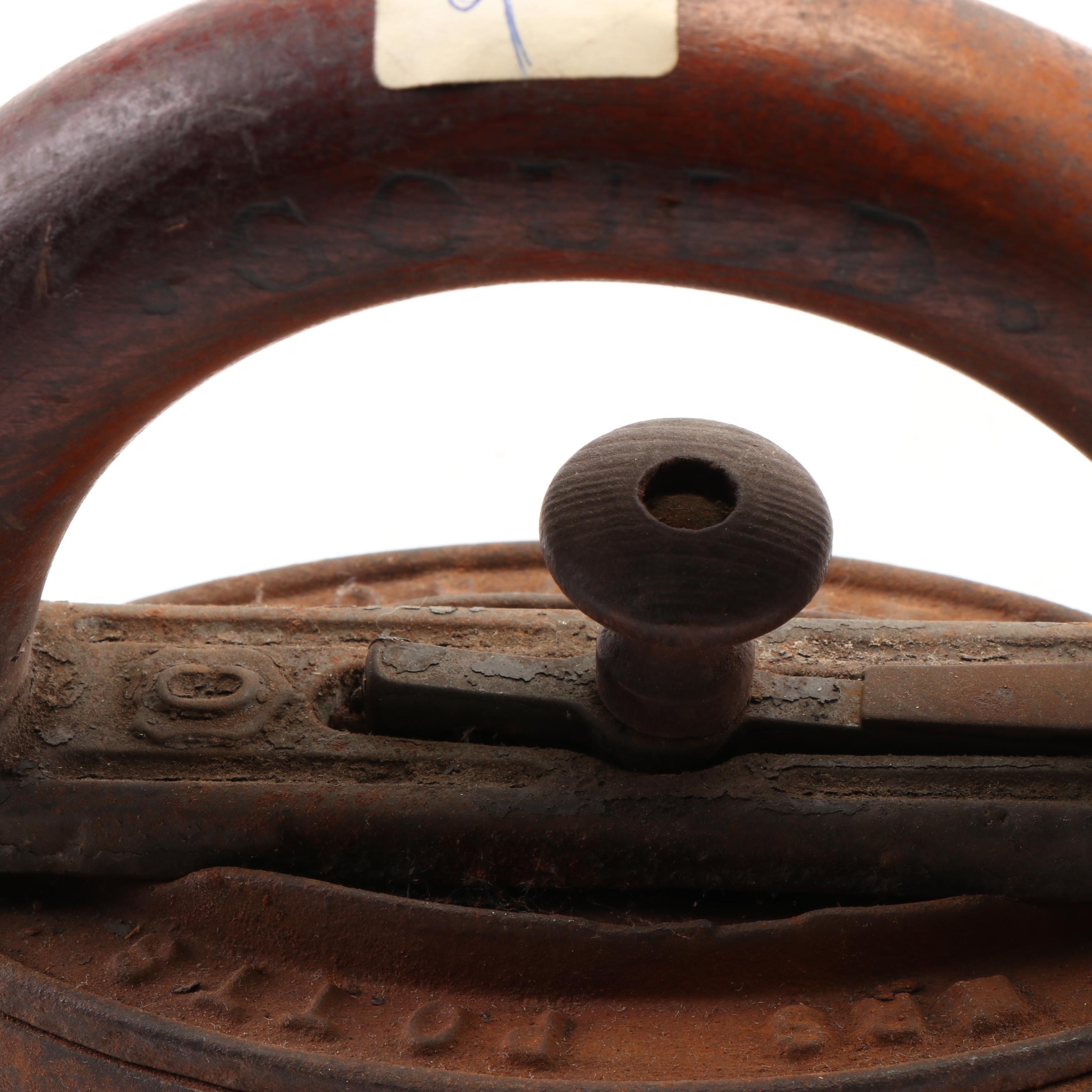 Mrs. Potts Sad Iron and Electric Irons with Stands, 1920-40s