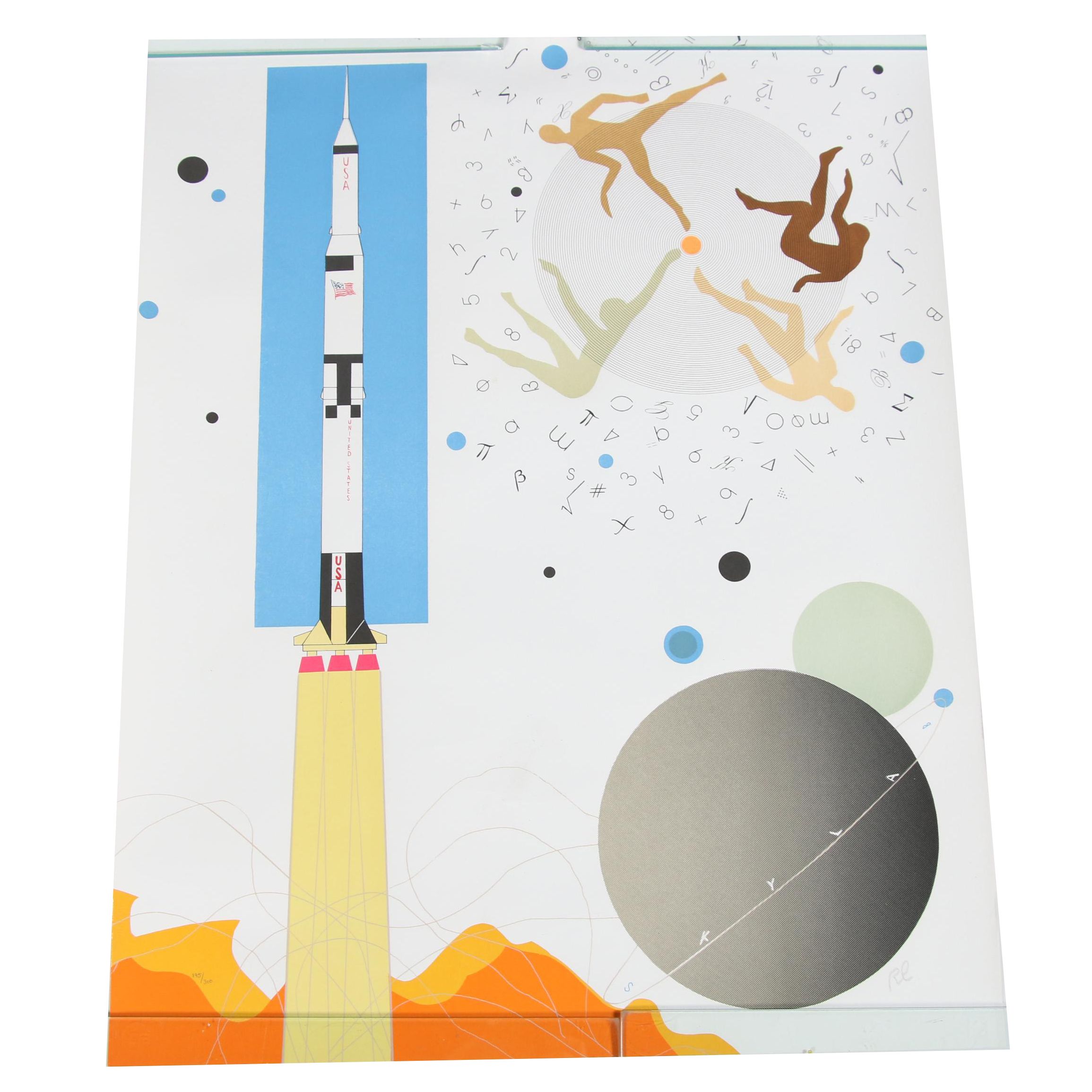Raymond Loewy Lithograph "Rocket"