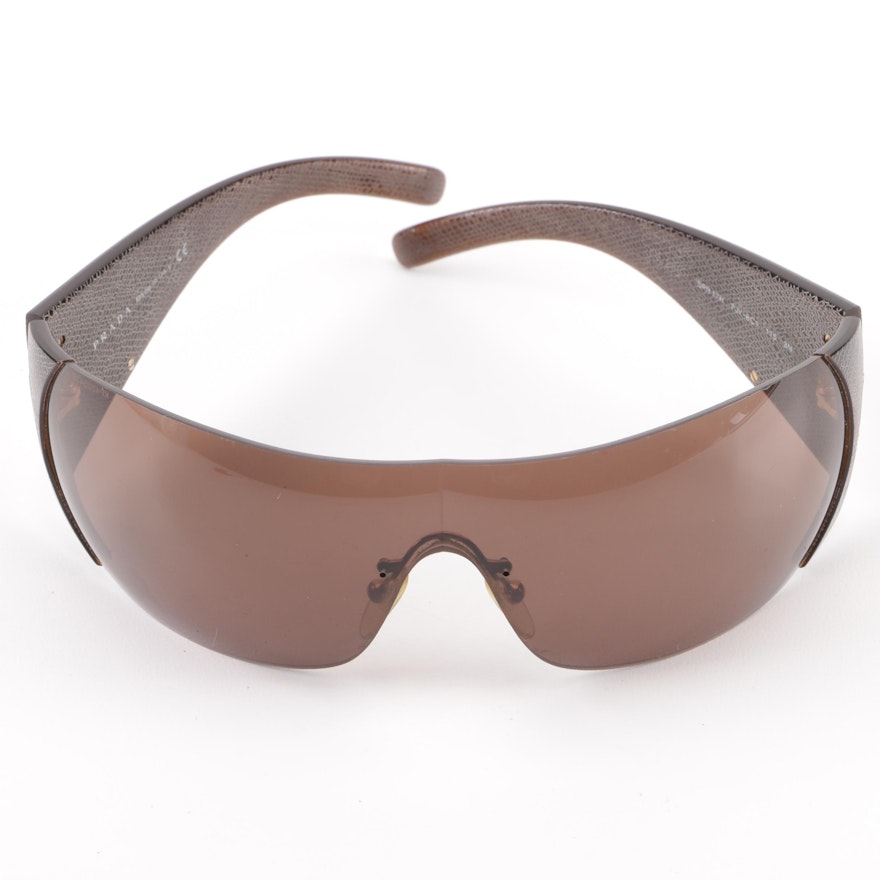 Prada SPR 17H Shield Sunglasses