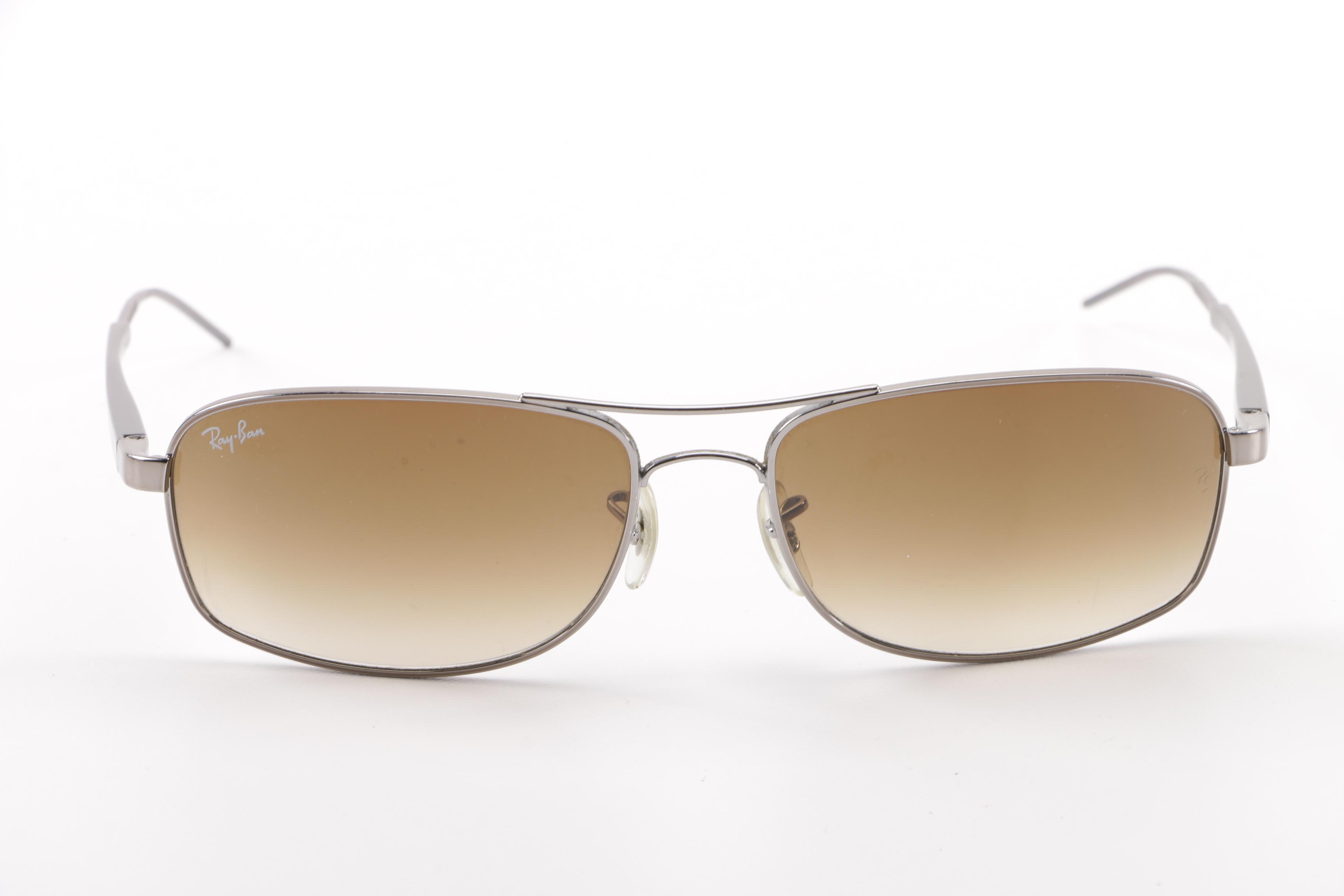 Ray-Ban RB 3364 Polarized and RB 3484 Non-Polarized Metal Framed Sunglasses