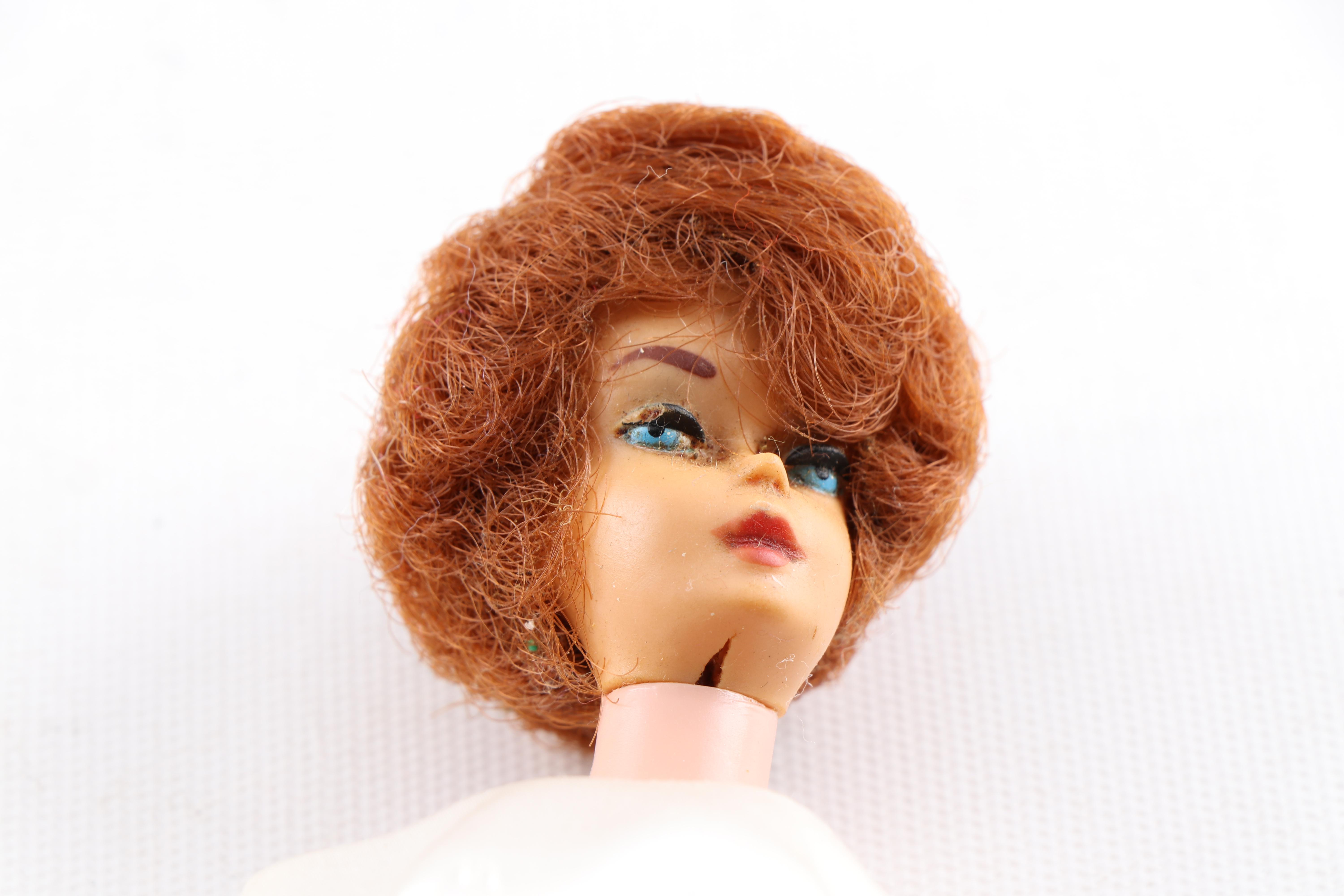 Mattel "Barbie" Dolls and Figurines with Carrying Case, 1960-90s