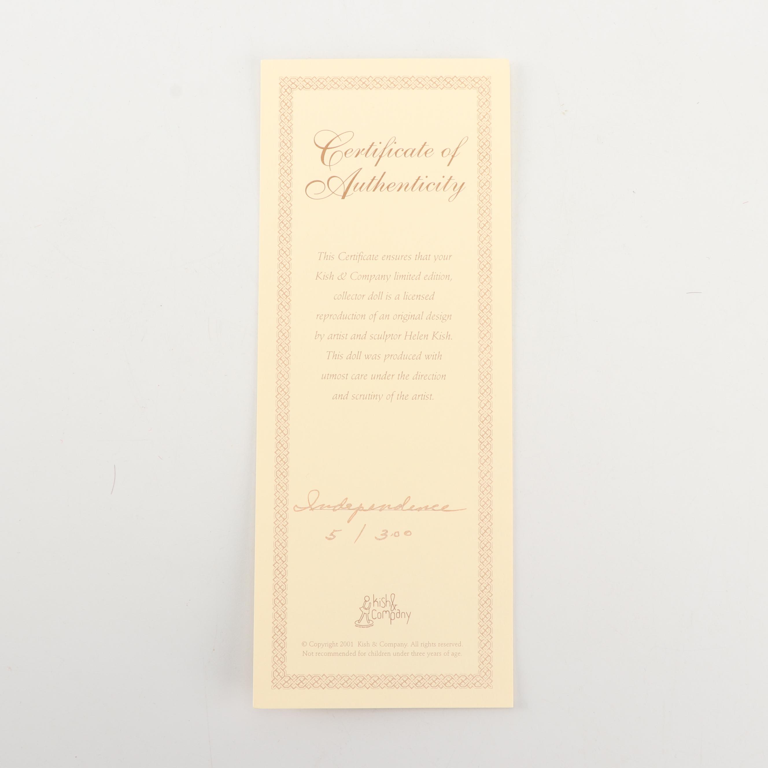 Kish & Company "Club USA" Dolls