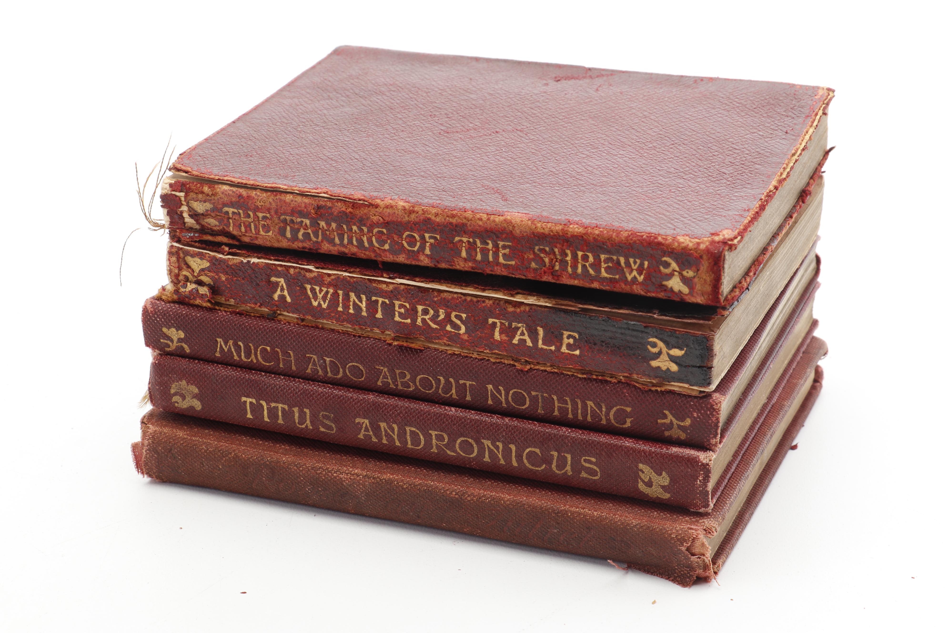 Early 1900s Shakespeare Plays and Children's Illustrated Novels