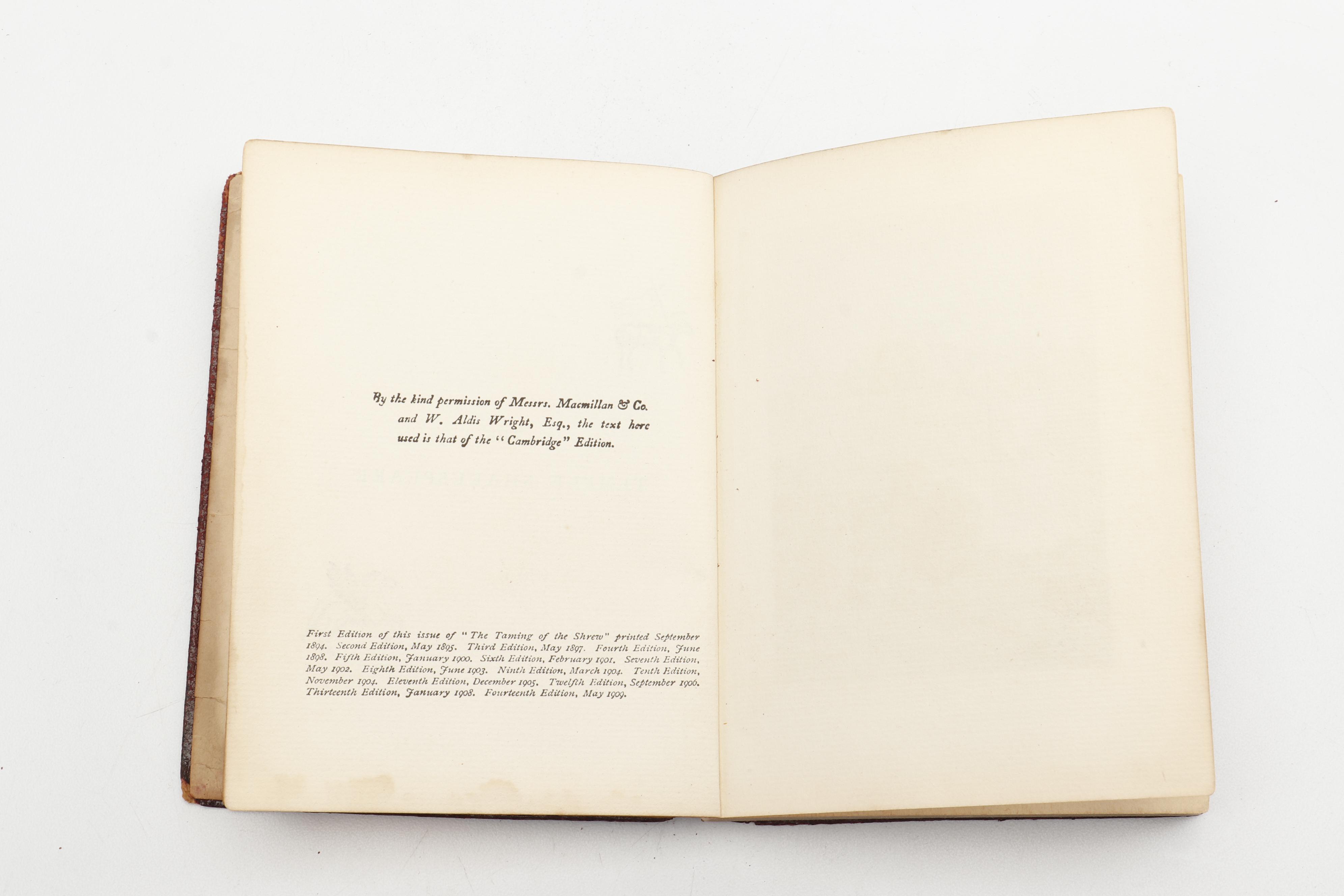 Early 1900s Shakespeare Plays and Children's Illustrated Novels