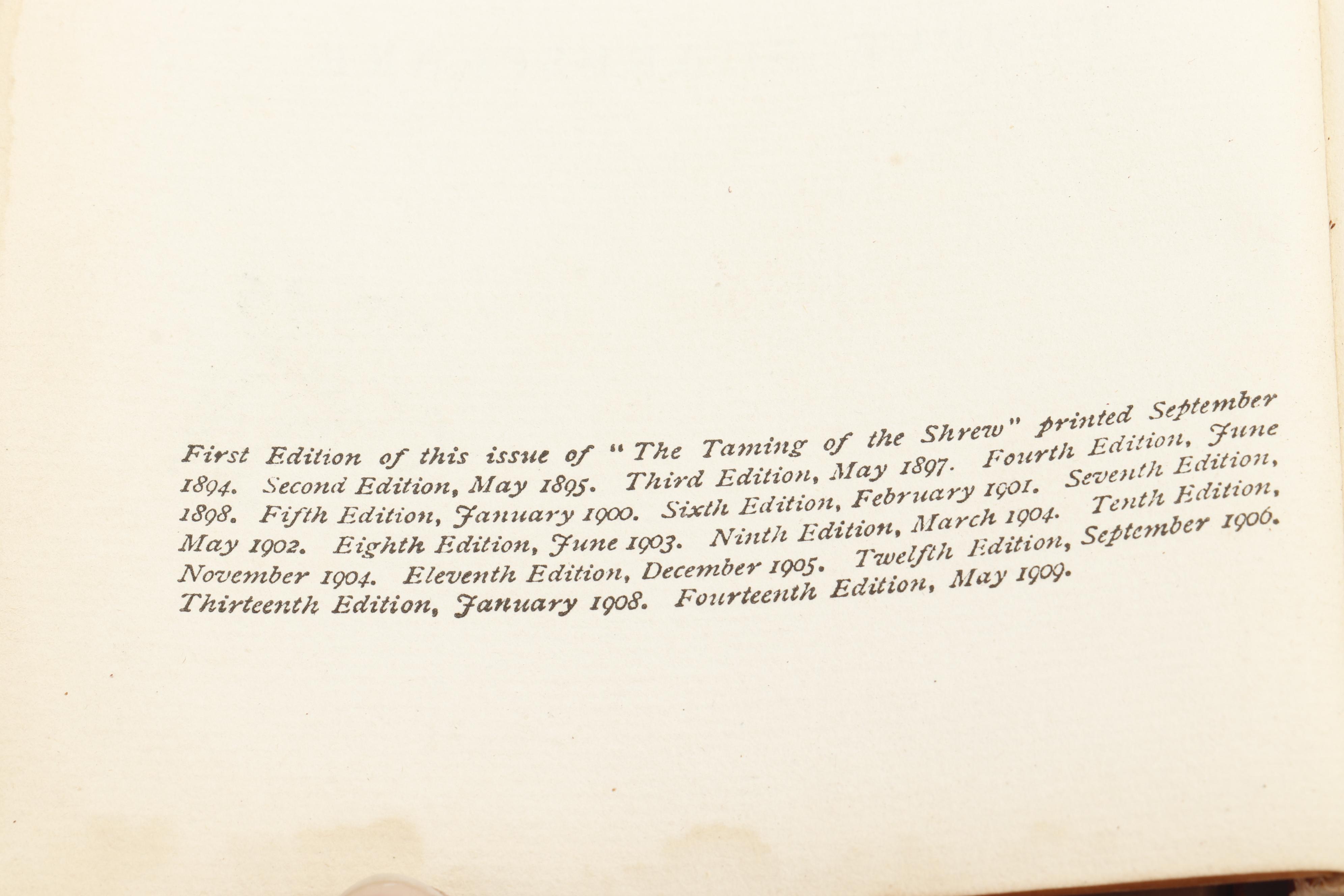 Early 1900s Shakespeare Plays and Children's Illustrated Novels