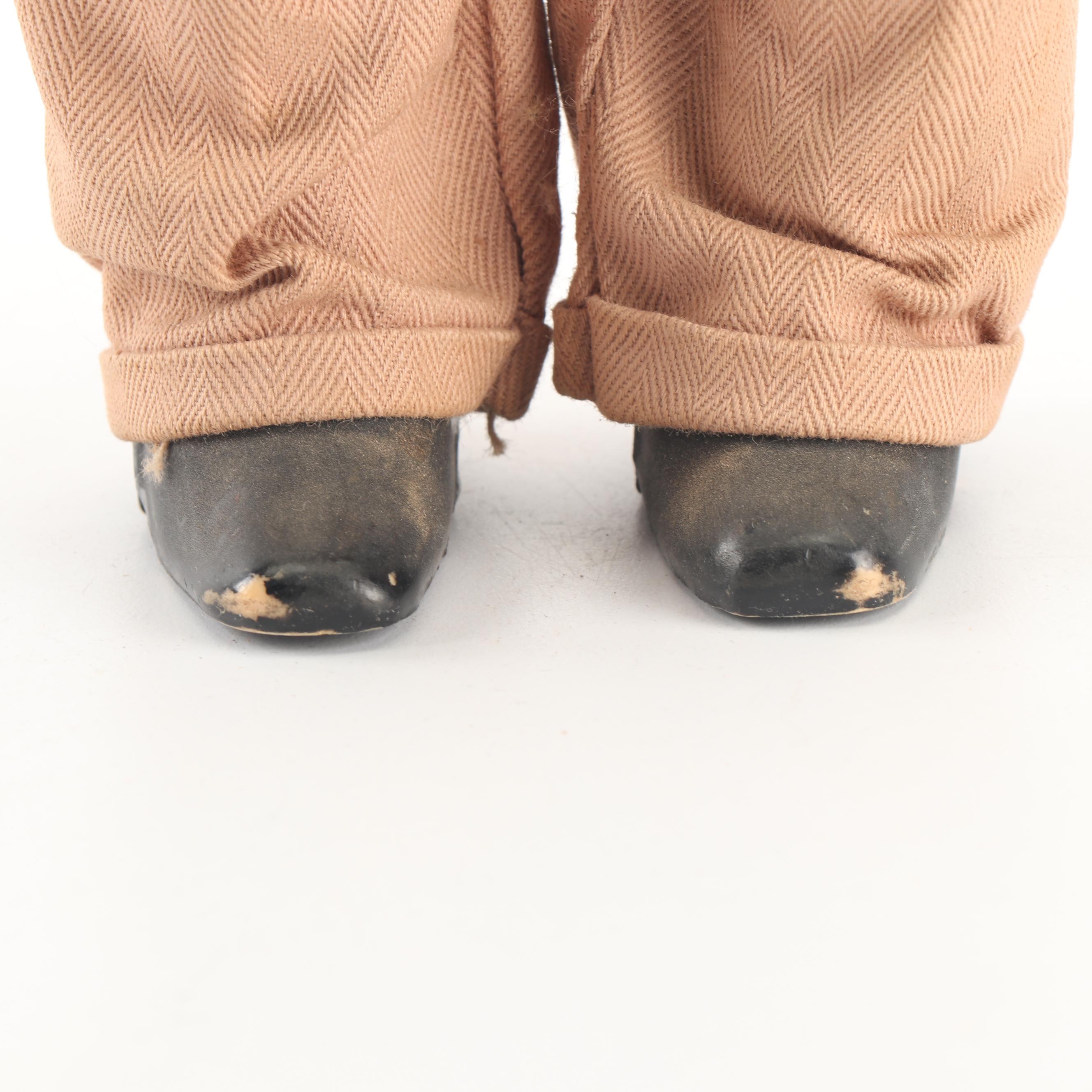 Levi and Phillips 66 "Buddy Lee" Plastic Dolls, Mid-Century