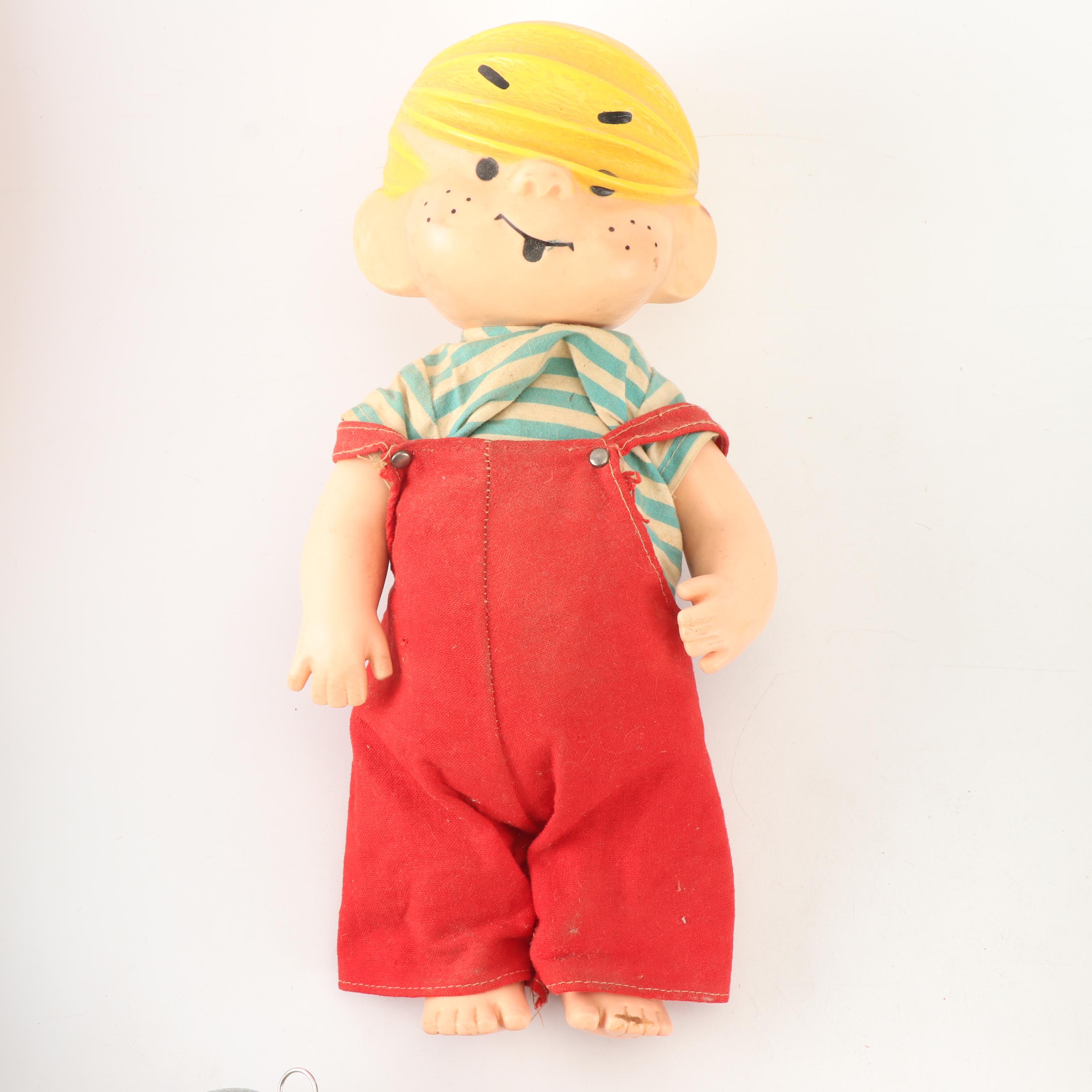 1965 James Bond Action Figure and Other Vintage Toys and Books