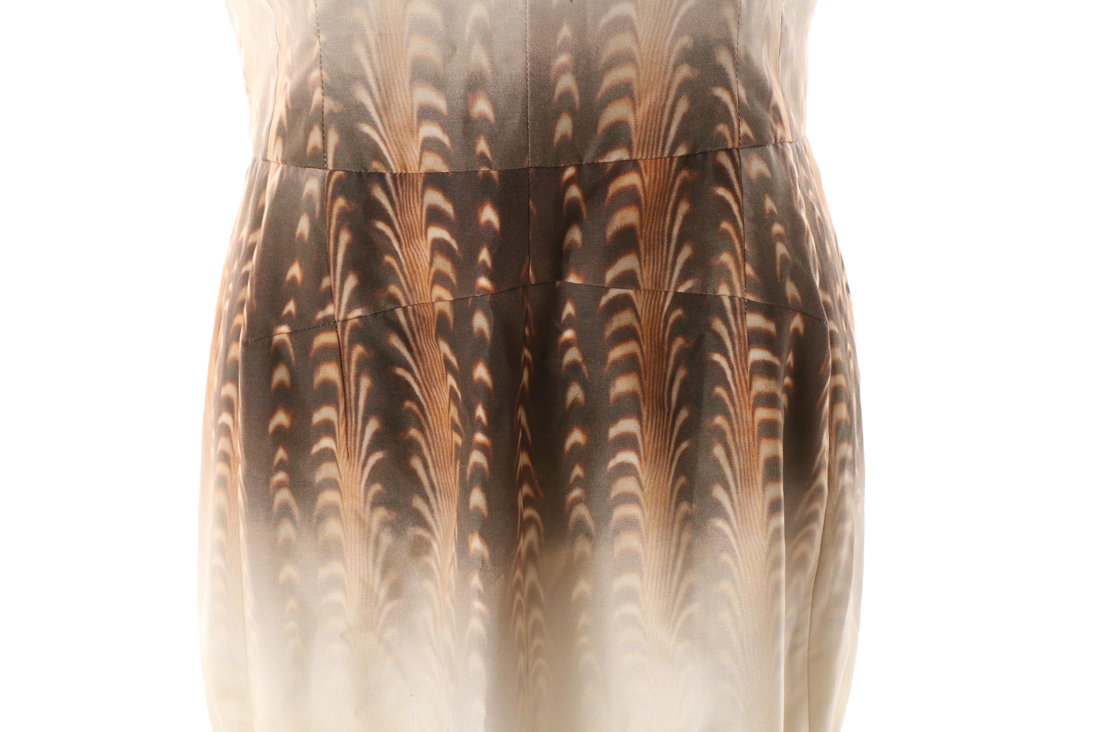 Women's Vintage Yves Saint Laurent Silk Flare Skirt Midi Dress