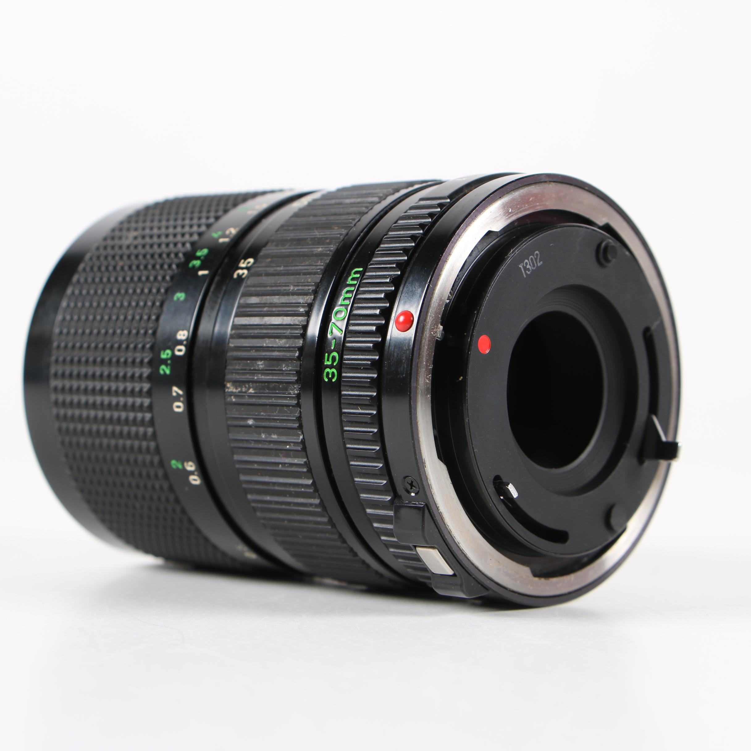 Canon AE-1 SLR Camera with Accessories, 1976-1984