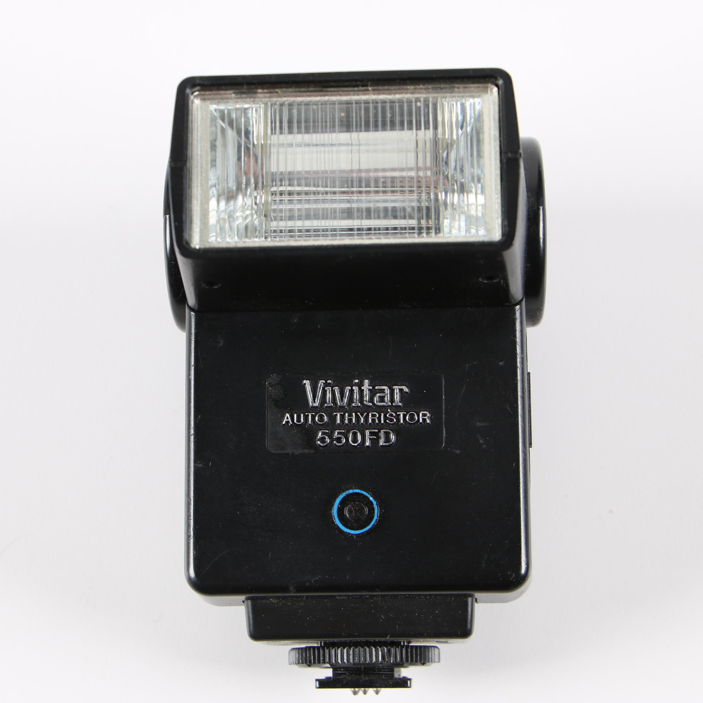 Canon AE-1 SLR Camera with Accessories, 1976-1984