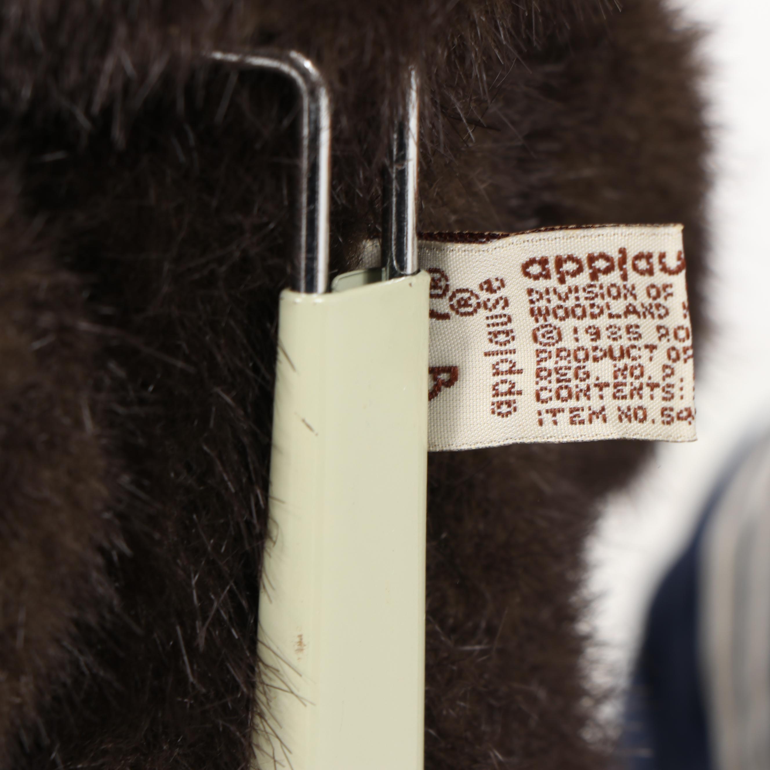 Applause "Raikes Bears" Wooden Teddies, 1980s