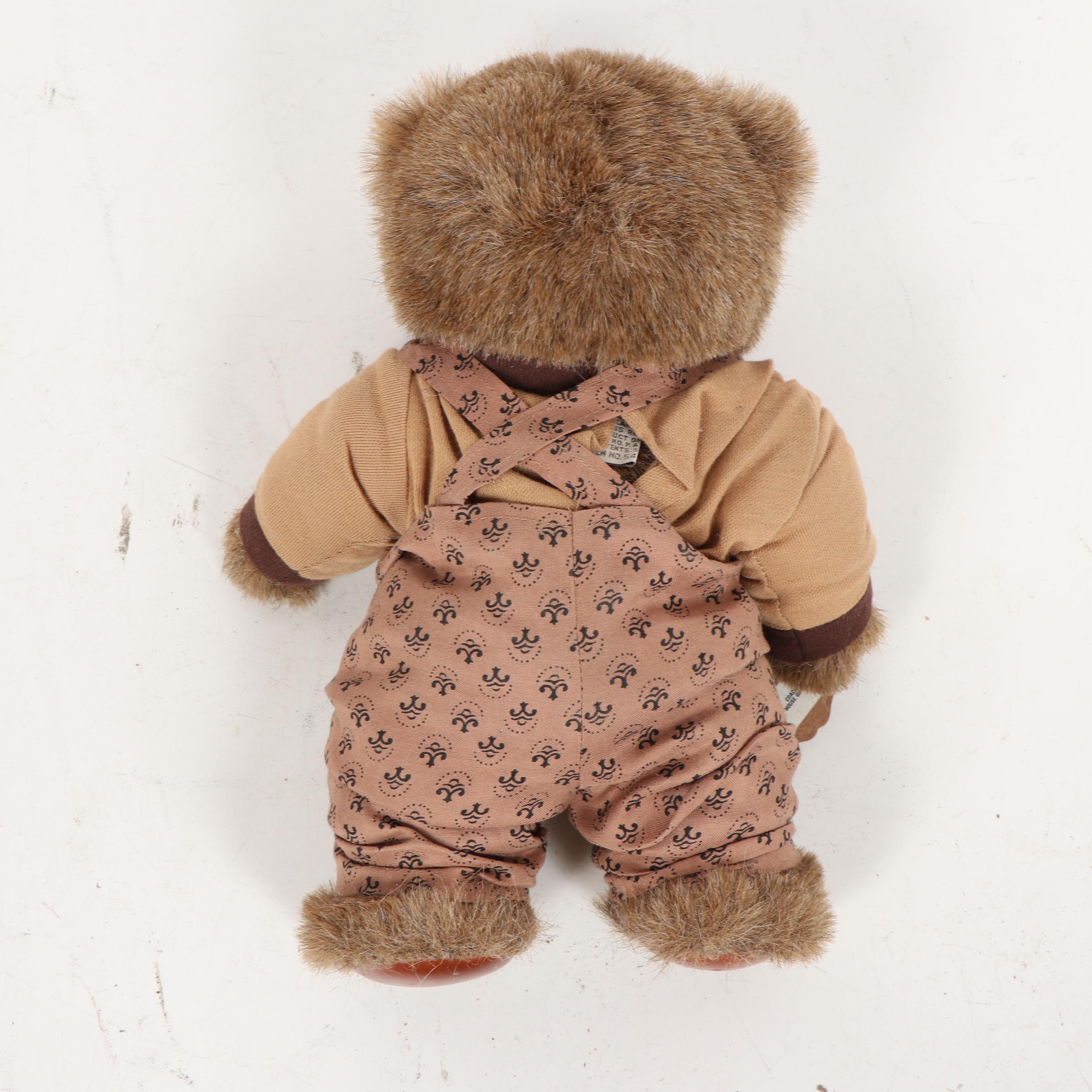 Applause "Raikes Bears" Wooden Teddies, 1980s