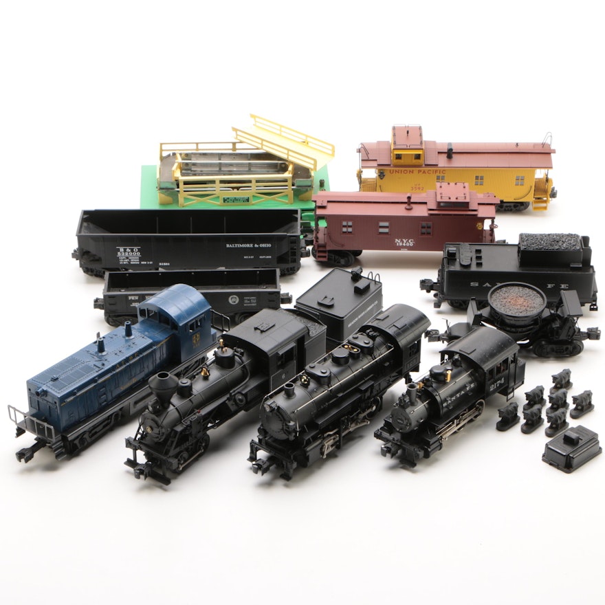 Lionel Diesel Locomotives and O-Gauge Train Cars