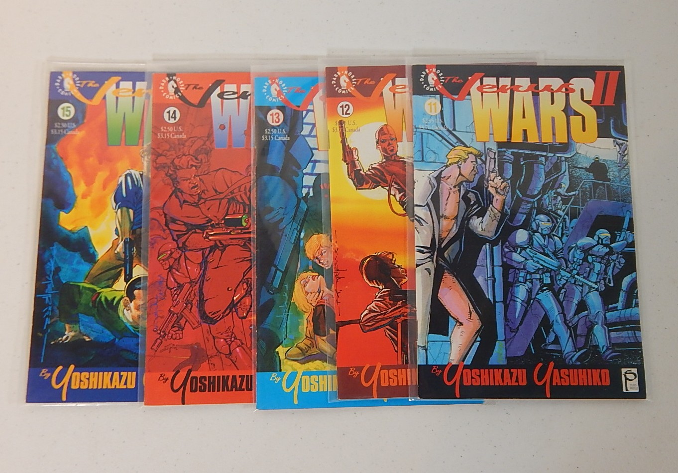 Modern Age Dark Horse Comics with "The Venus Wars II"