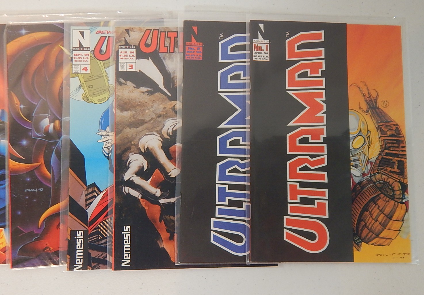 Modern Age Viz Comics with "Ultraman" and "Battle of the Ultra-Brothers"