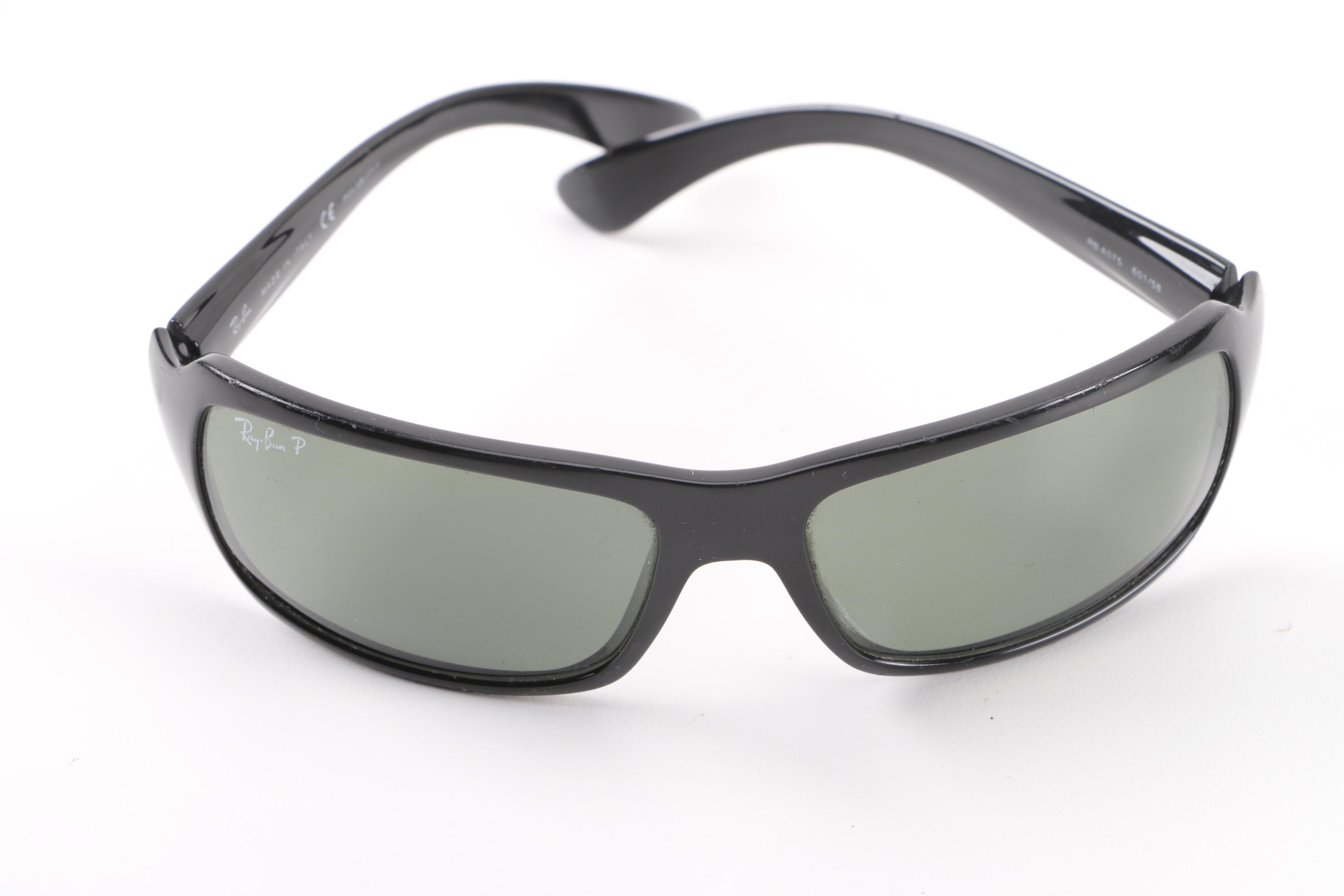 Ray-Ban RB 4057 and RB 4075 Polarized Sunglasses, Made in Italy