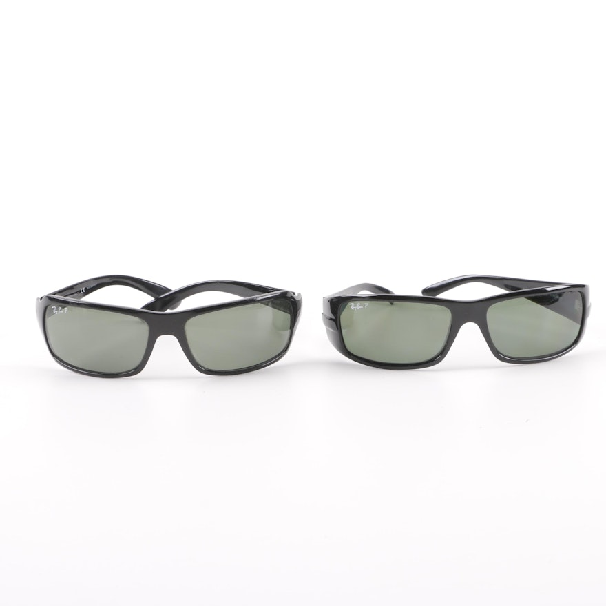 Ray-Ban RB 4057 and RB 4075 Polarized Sunglasses, Made in Italy