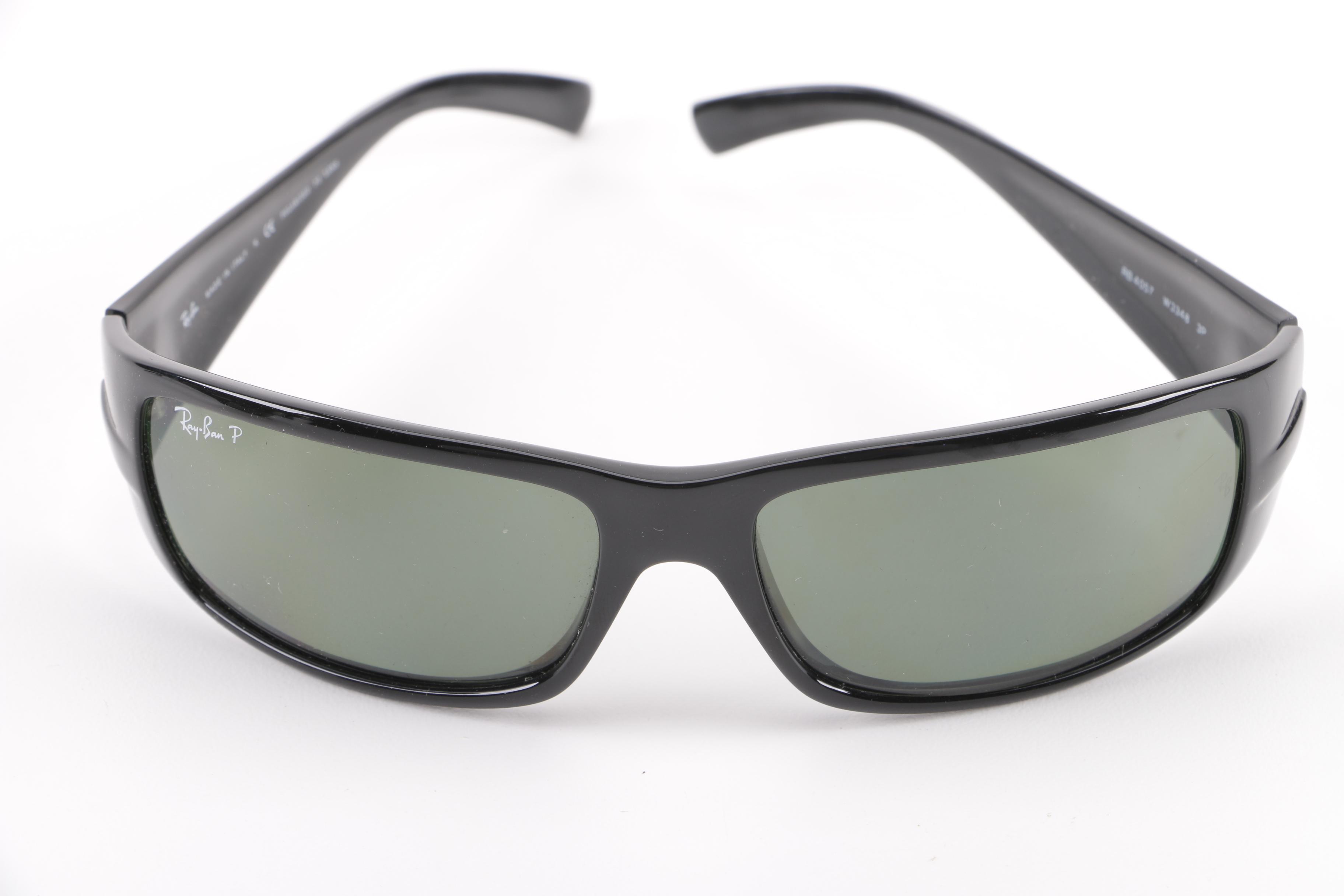 Ray-Ban RB 4057 and RB 4075 Polarized Sunglasses, Made in Italy