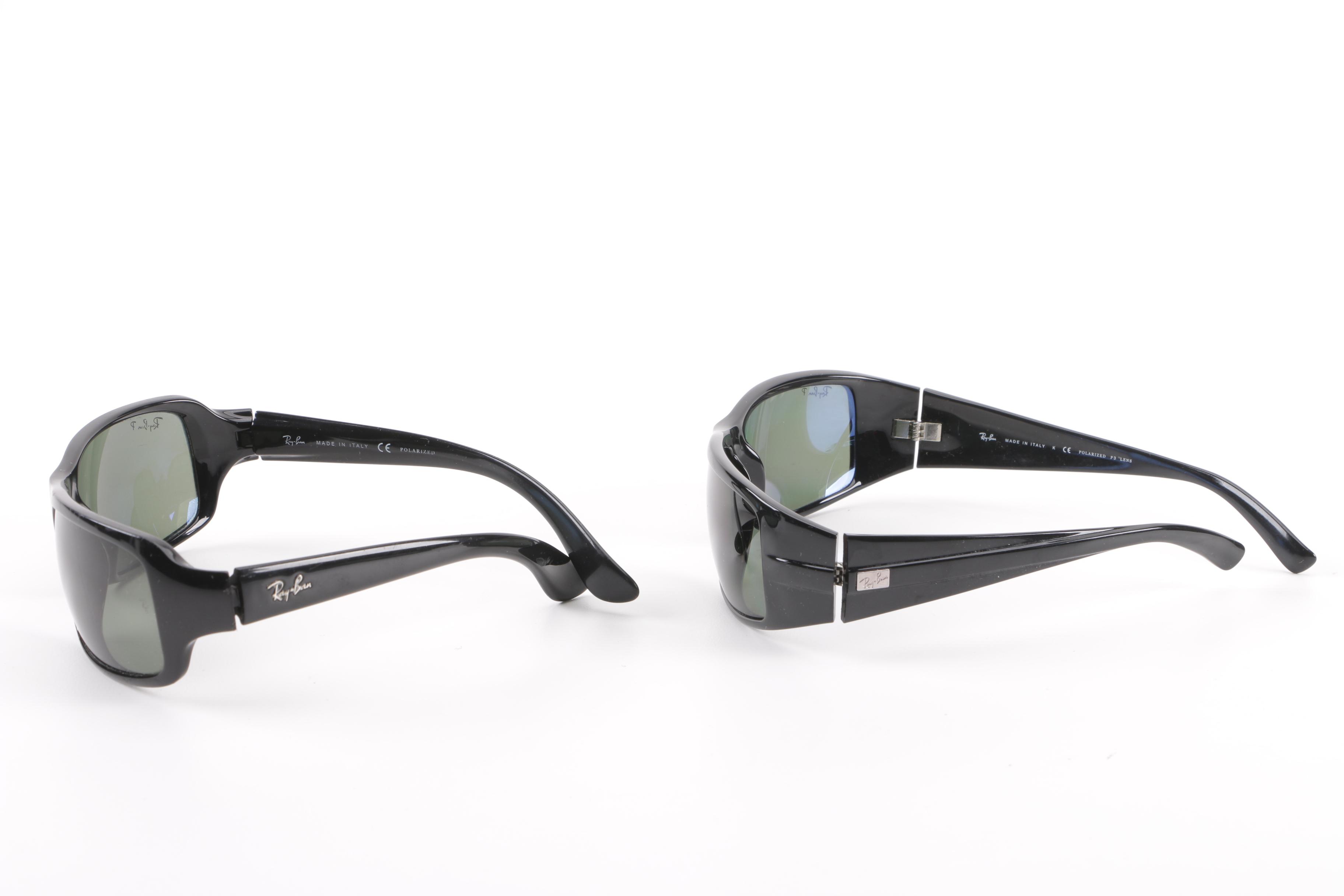 Ray-Ban RB 4057 and RB 4075 Polarized Sunglasses, Made in Italy