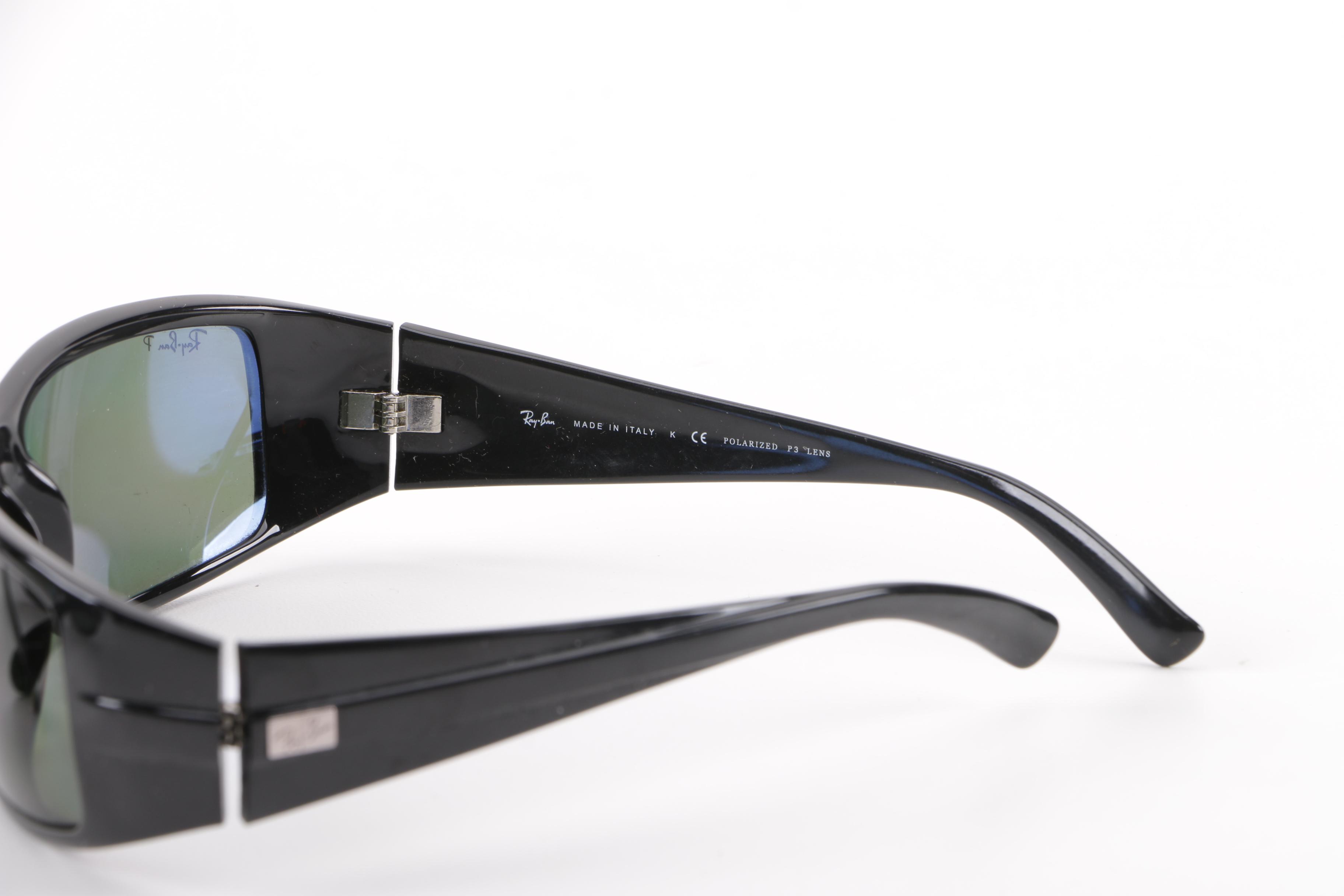 Ray-Ban RB 4057 and RB 4075 Polarized Sunglasses, Made in Italy