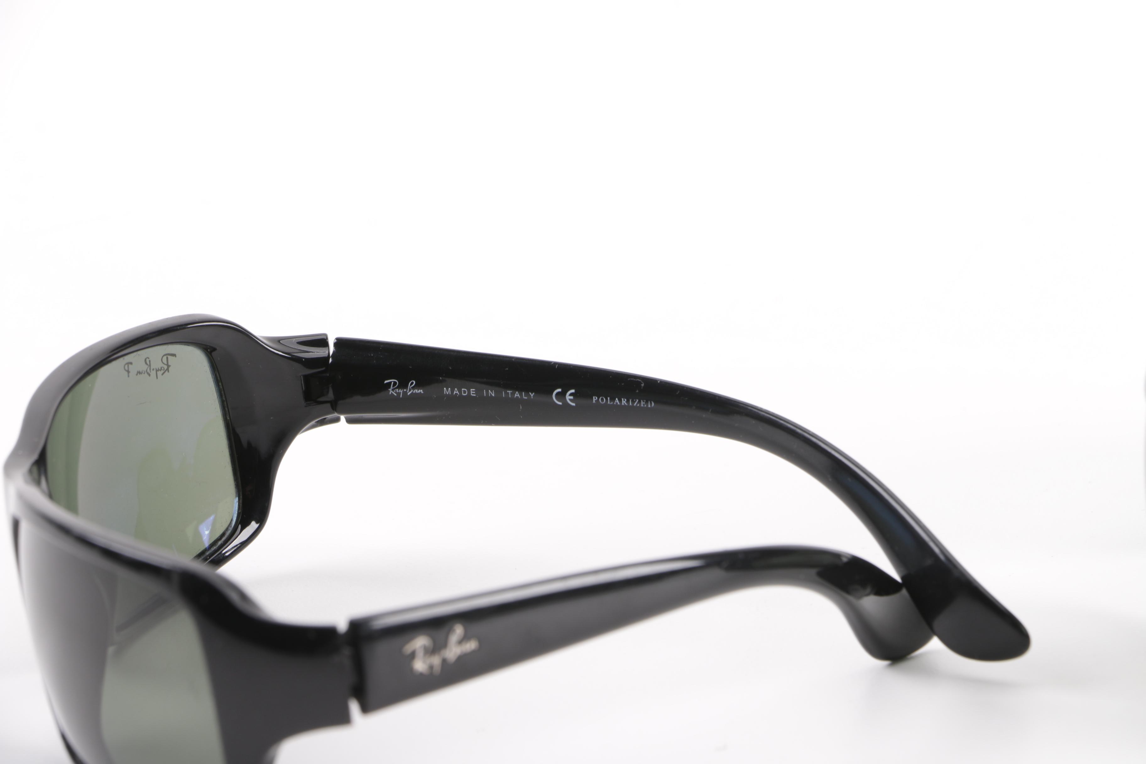 Ray-Ban RB 4057 and RB 4075 Polarized Sunglasses, Made in Italy