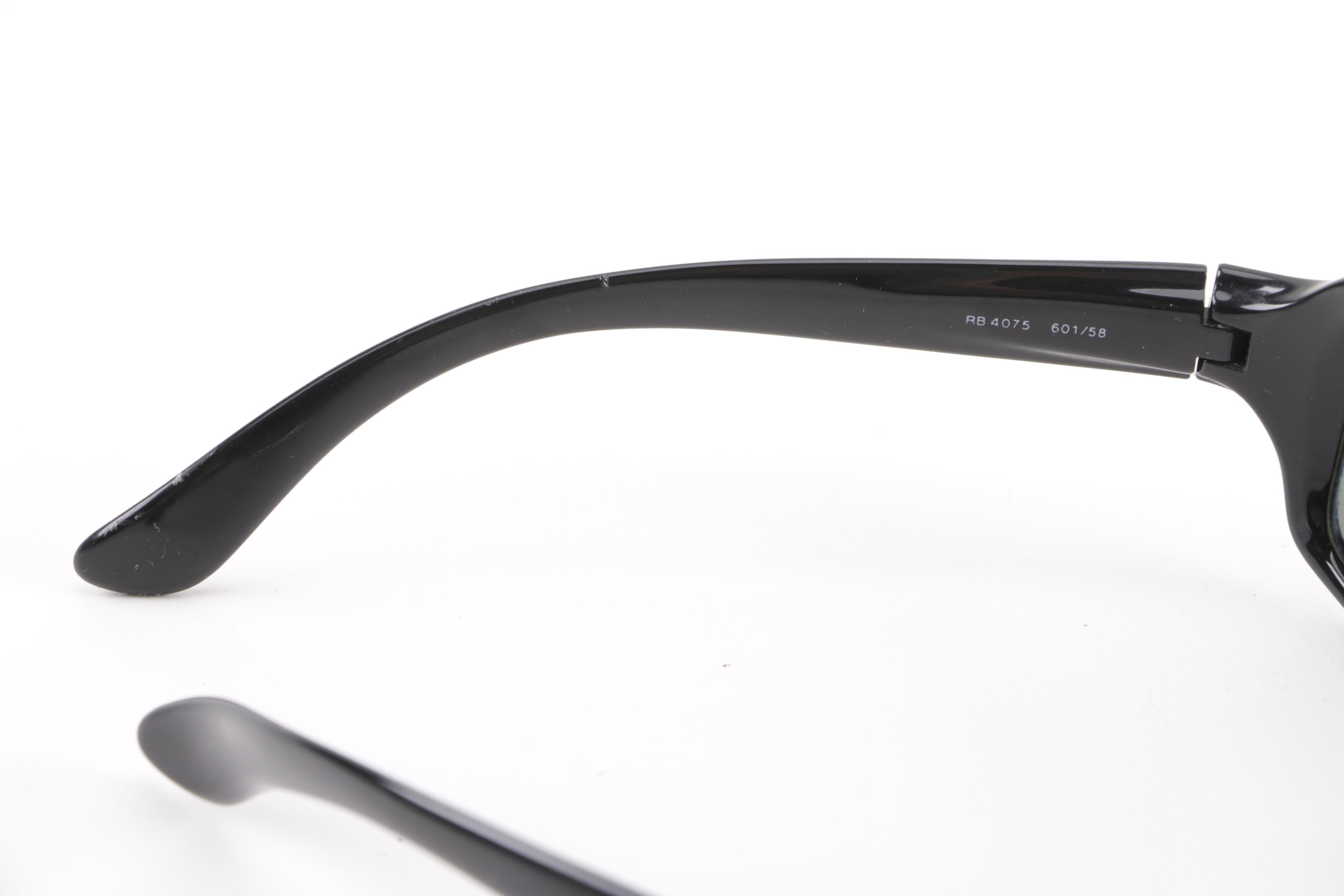 Ray-Ban RB 4057 and RB 4075 Polarized Sunglasses, Made in Italy