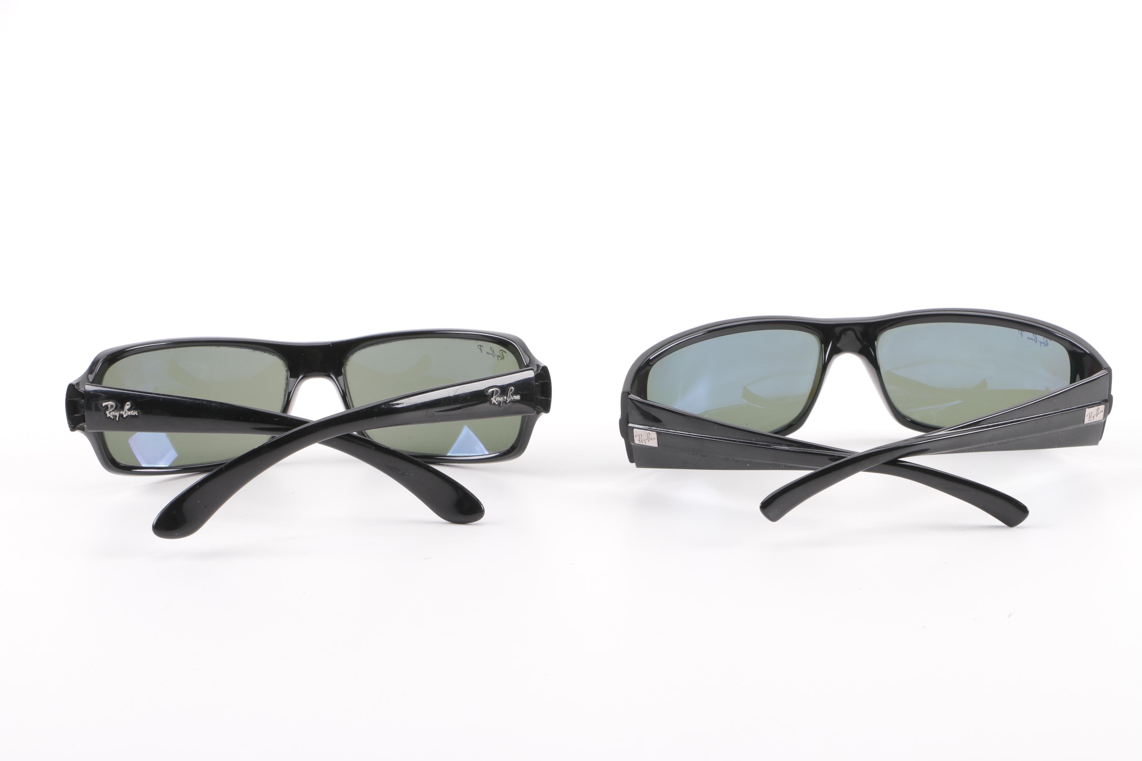 Ray-Ban RB 4057 and RB 4075 Polarized Sunglasses, Made in Italy