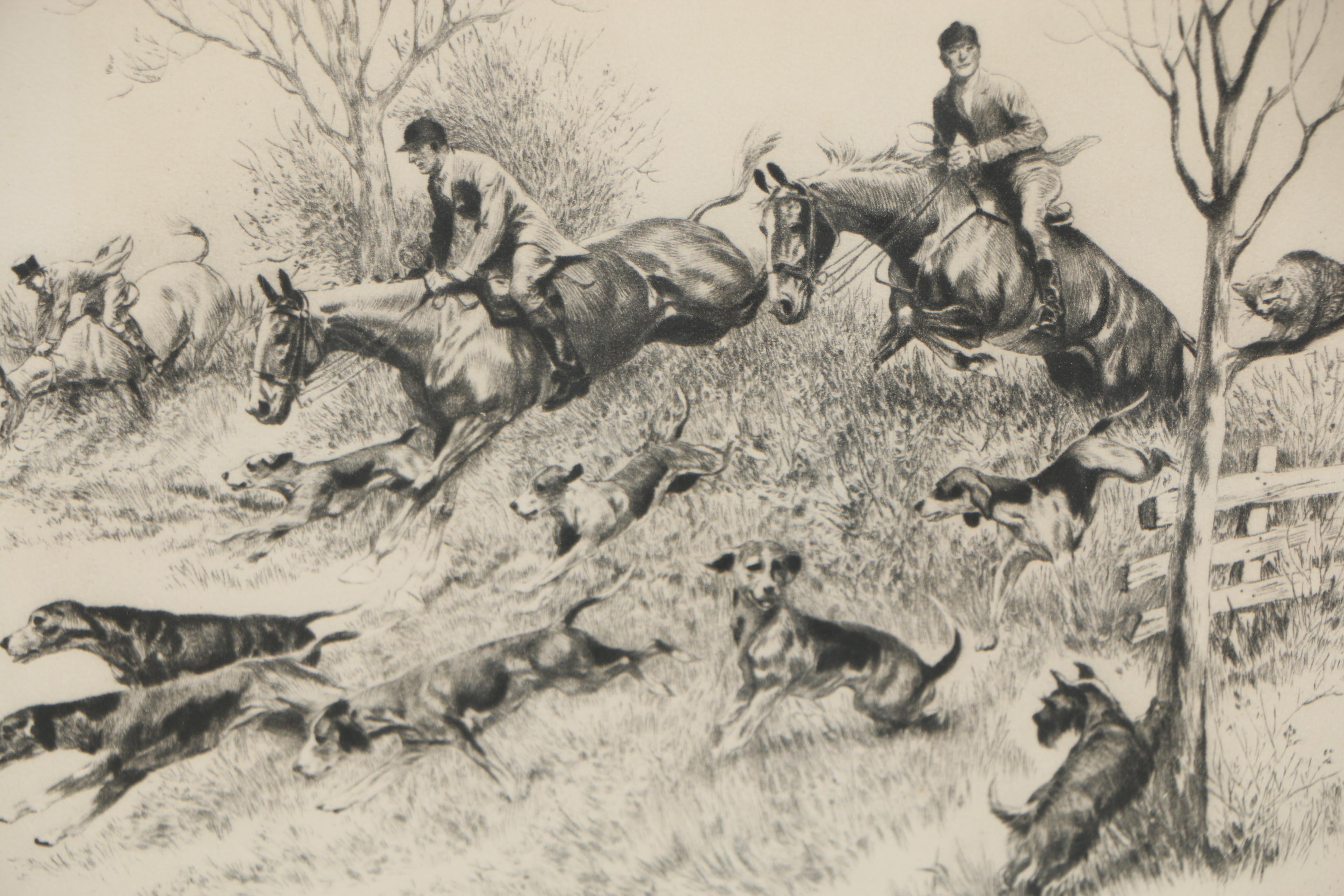 Rotogravure after R.H. Palenske "Look - I've Got Him"