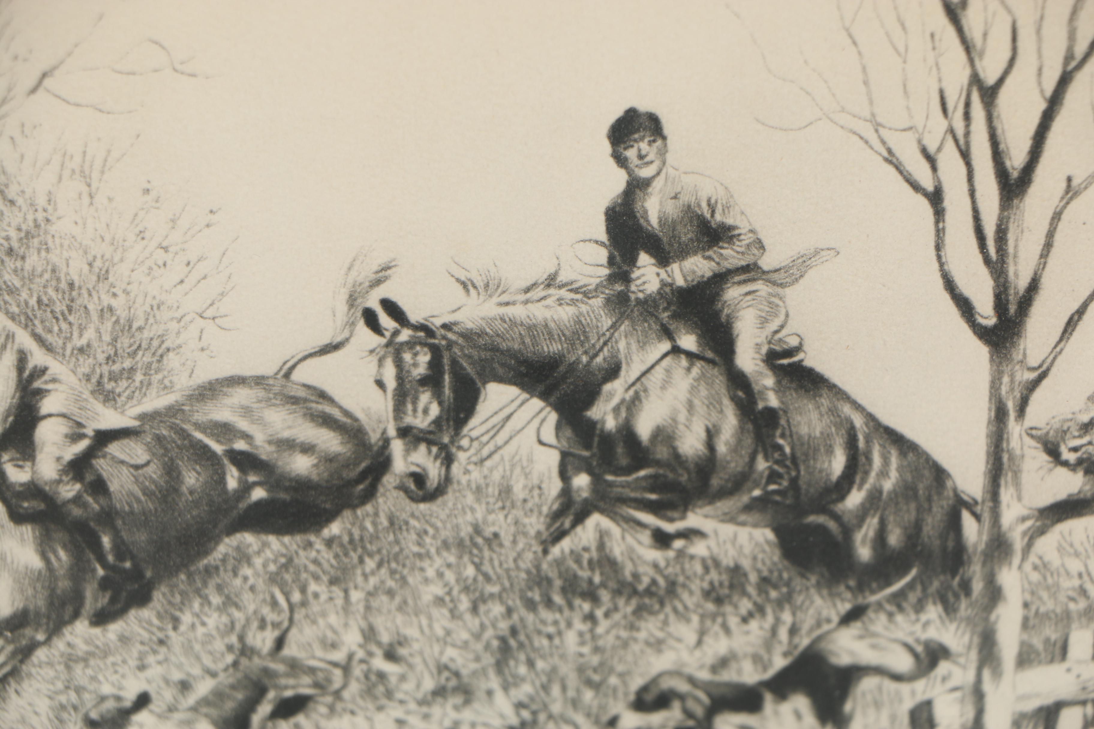 Rotogravure after R.H. Palenske "Look - I've Got Him"