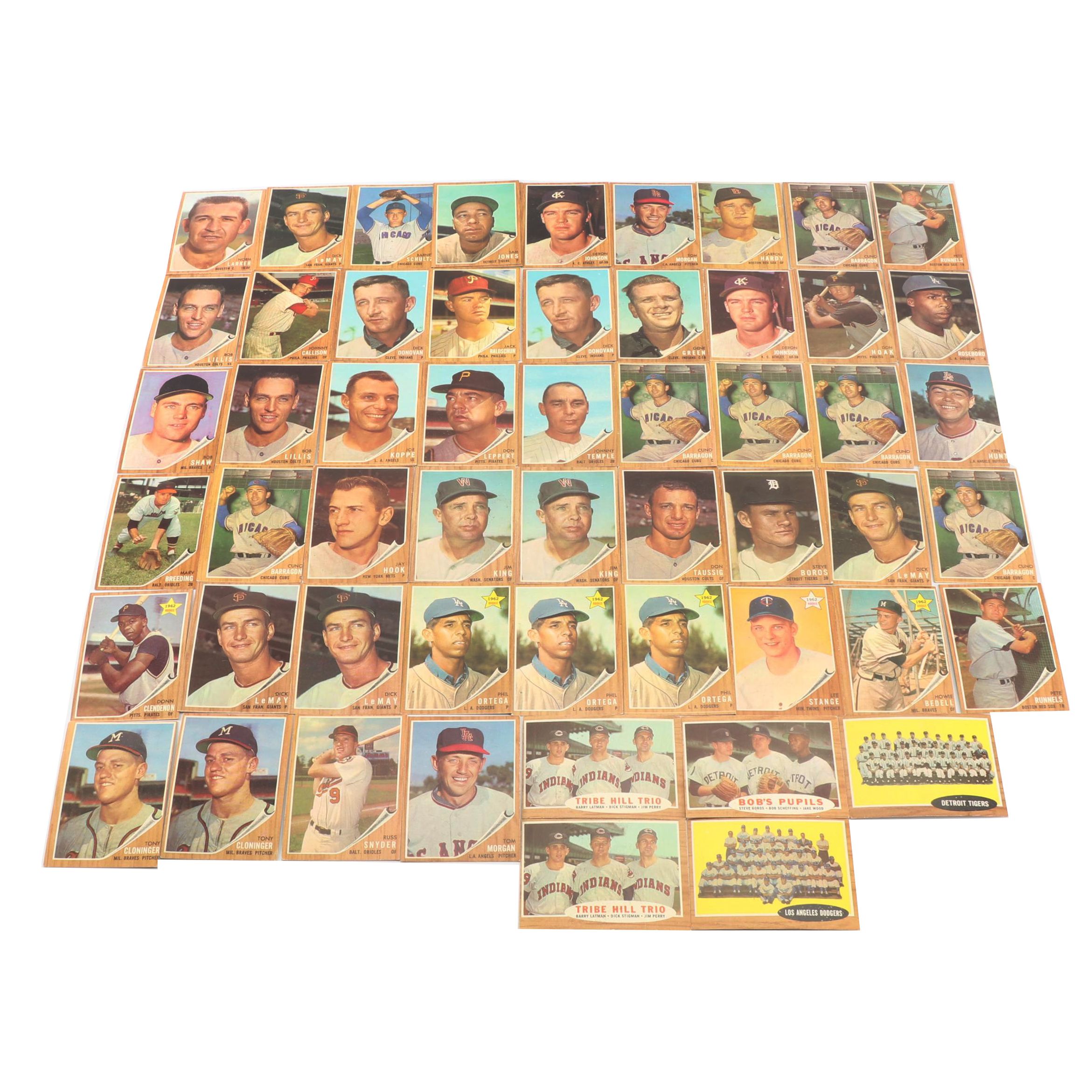 1962 Topps Baseball Cards