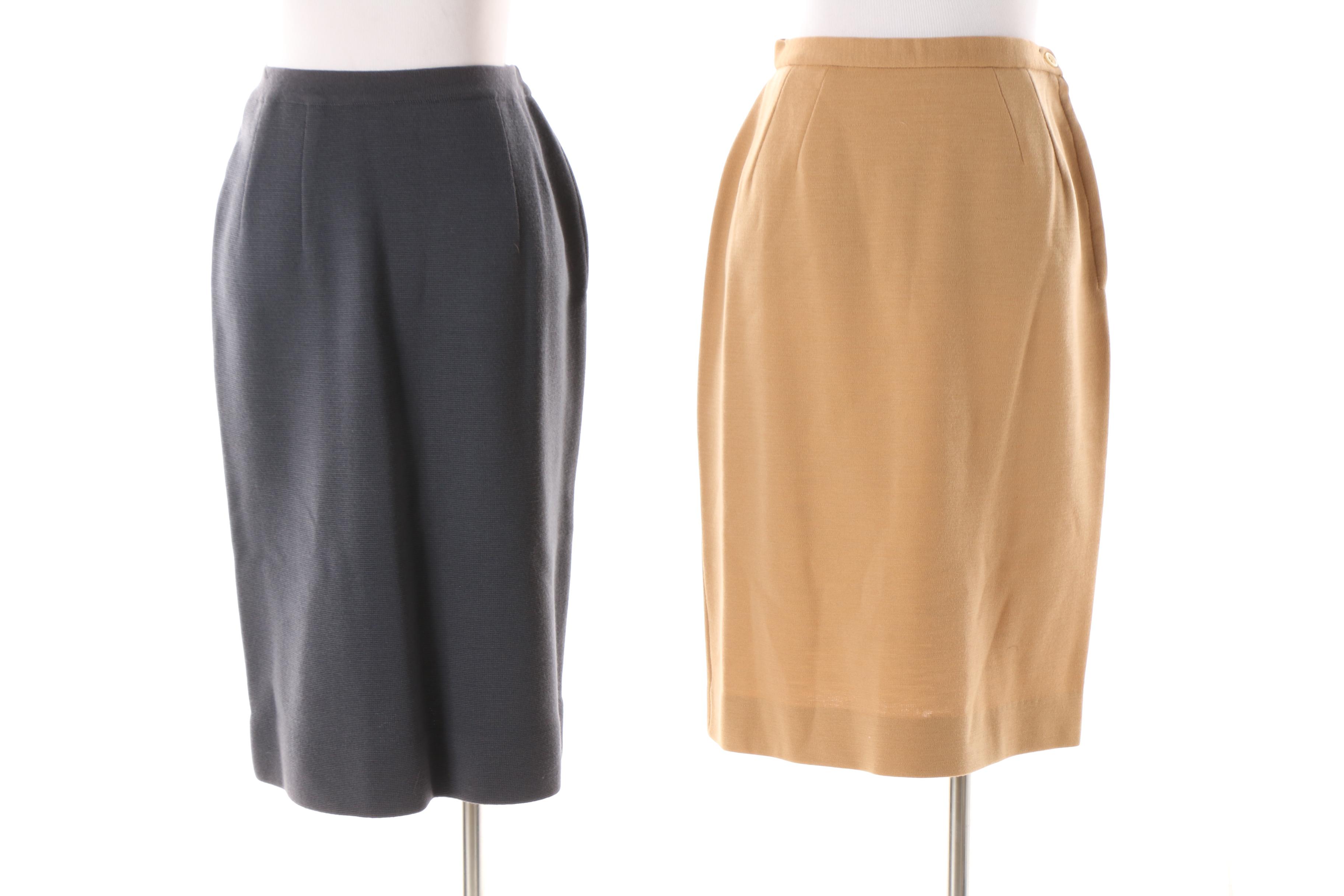 1960s Vintage Knit Skirt Suits Including Italian Wool