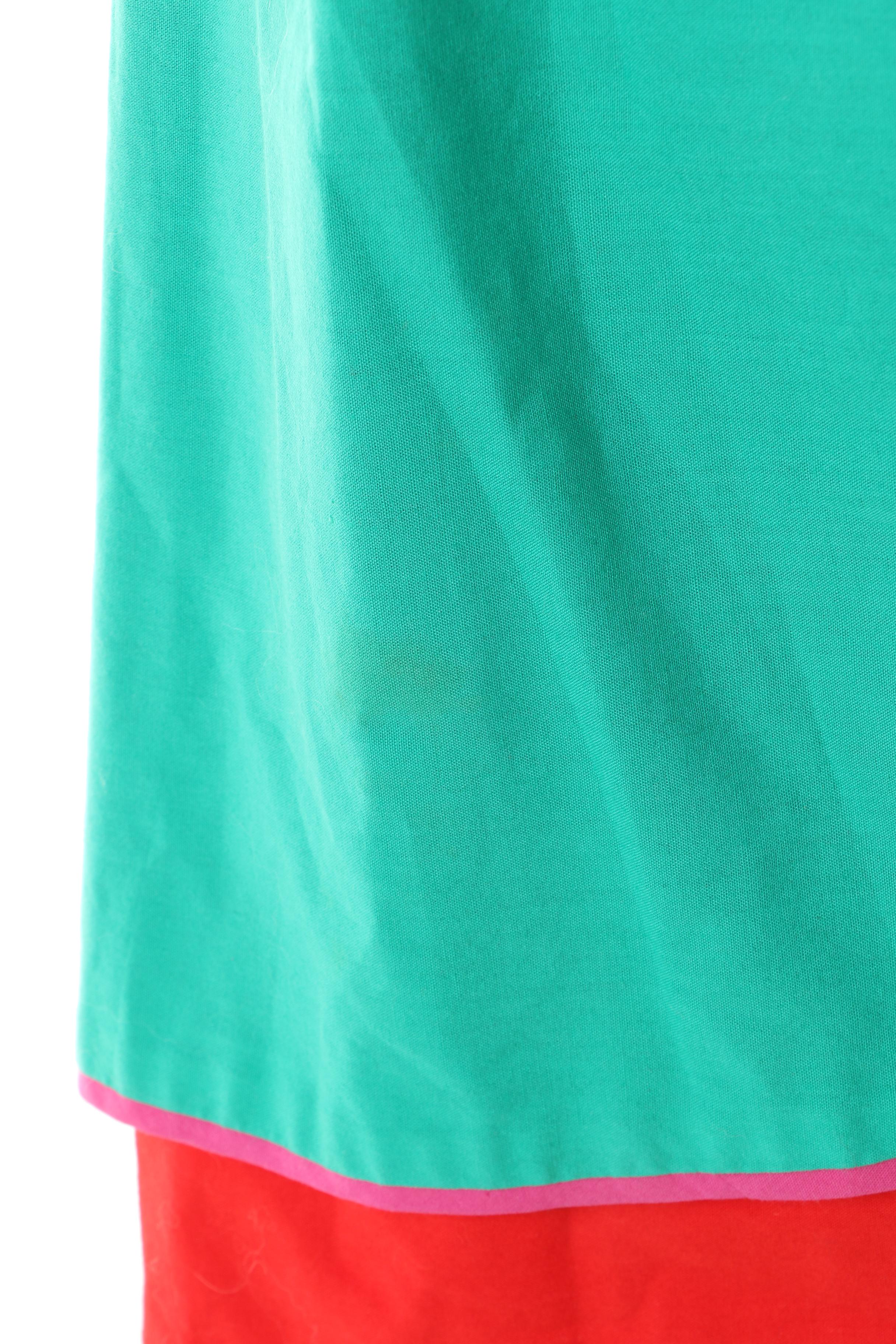 Women's 1980s Vintage Lanvin Boutique Paris Strapless Cotton Dress