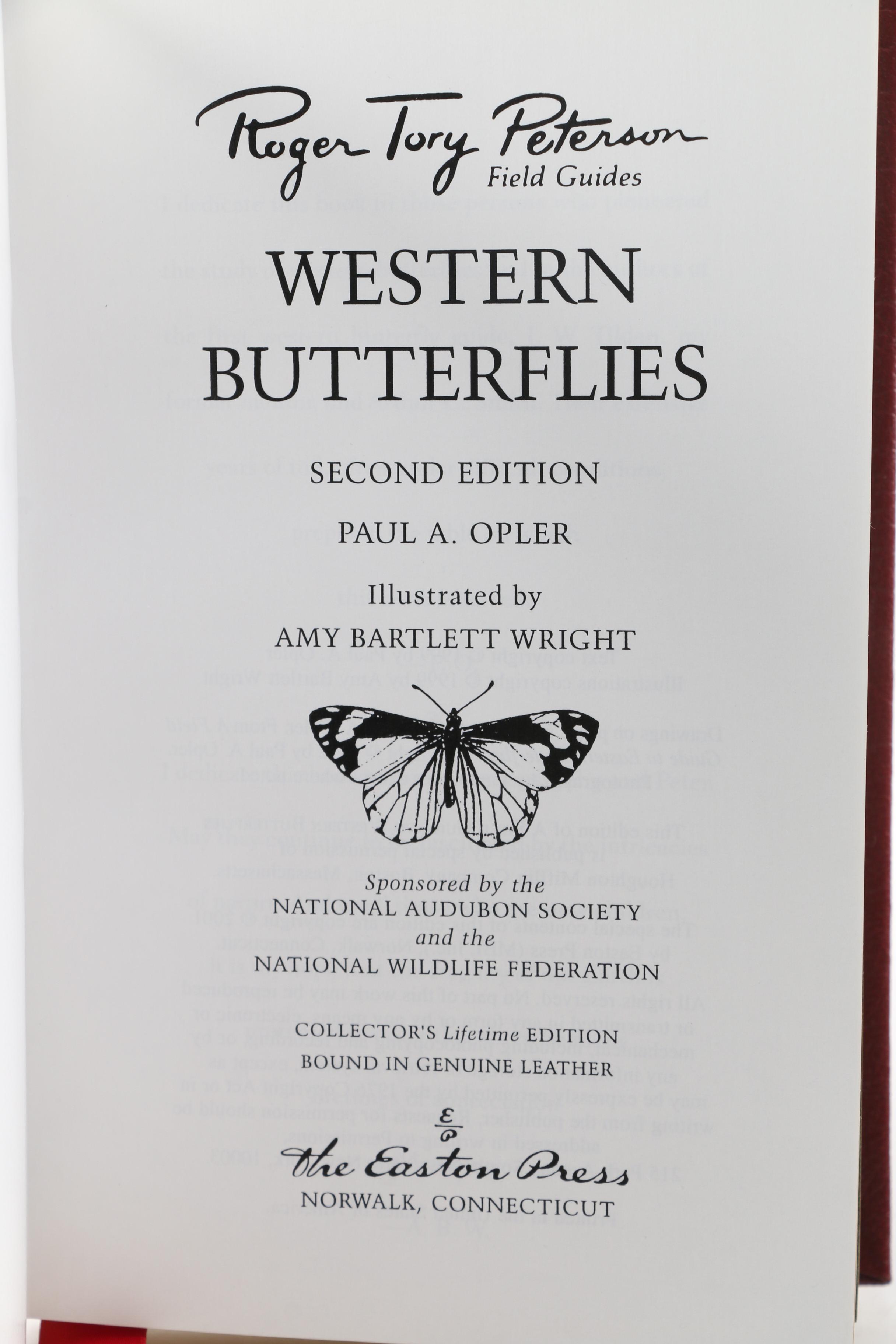 Easton Press Editions of "Roger Tory Peterson Field Guides"