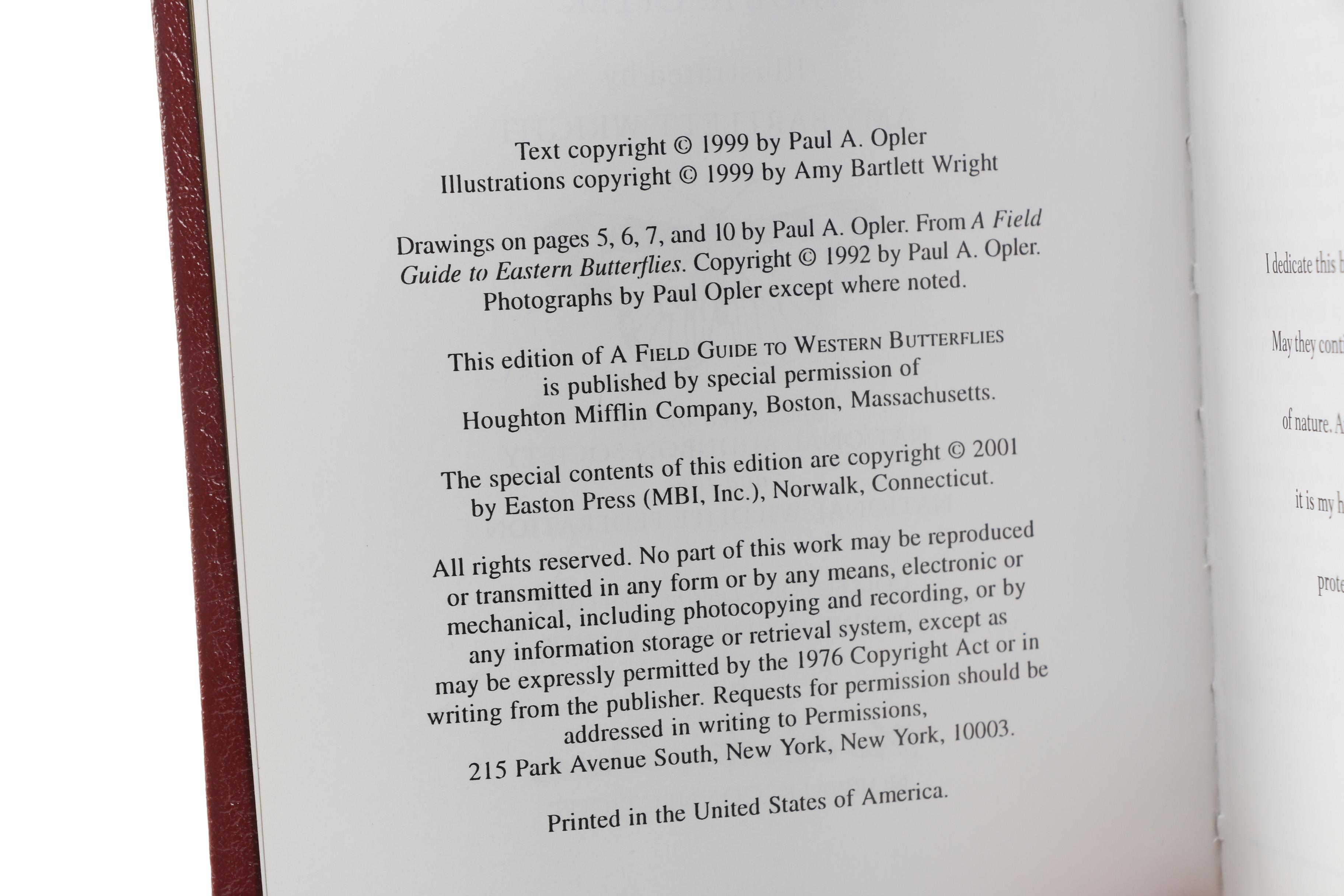 Easton Press Editions of "Roger Tory Peterson Field Guides"