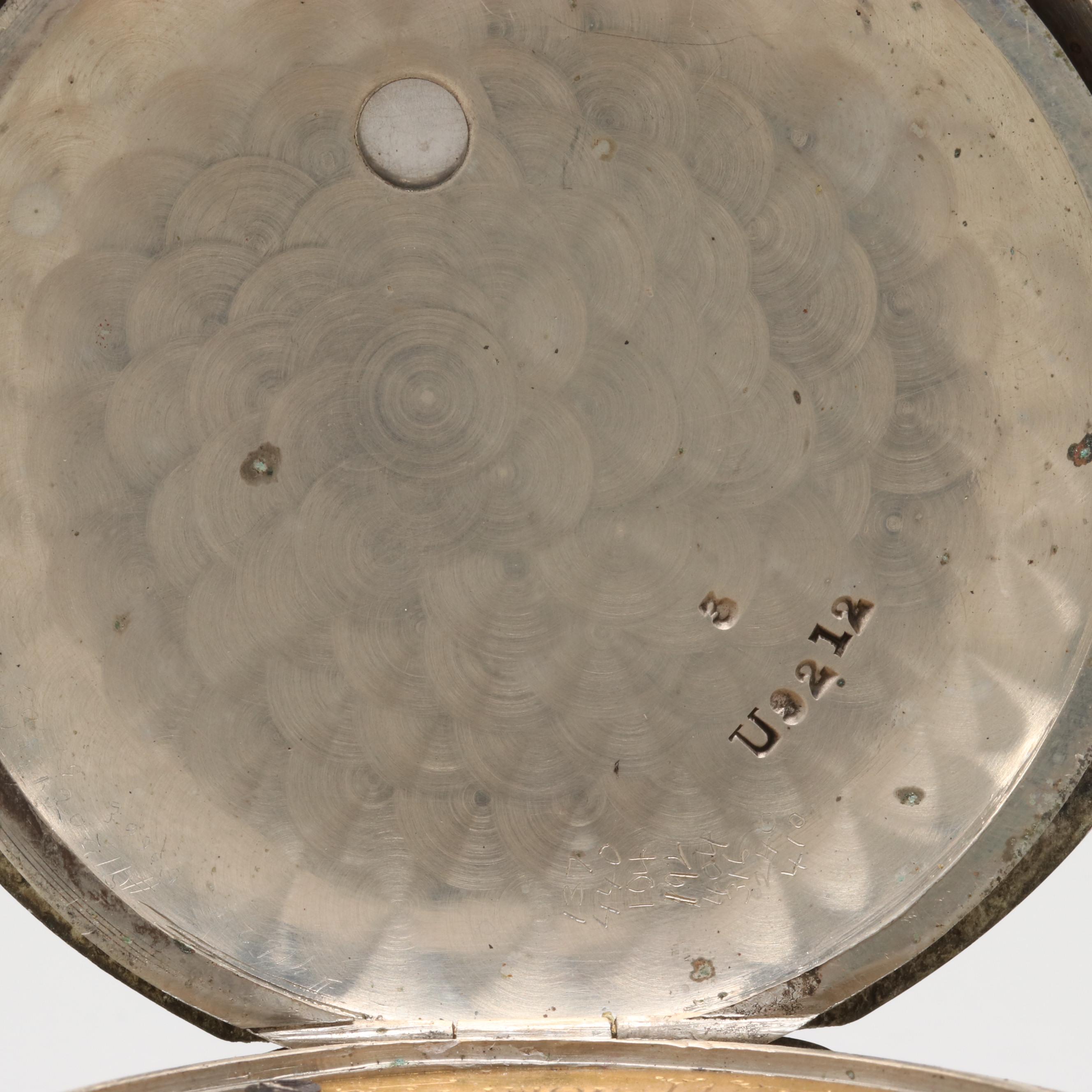 Illinois Coin Silver Hunting Case Pocket Watch, 1887