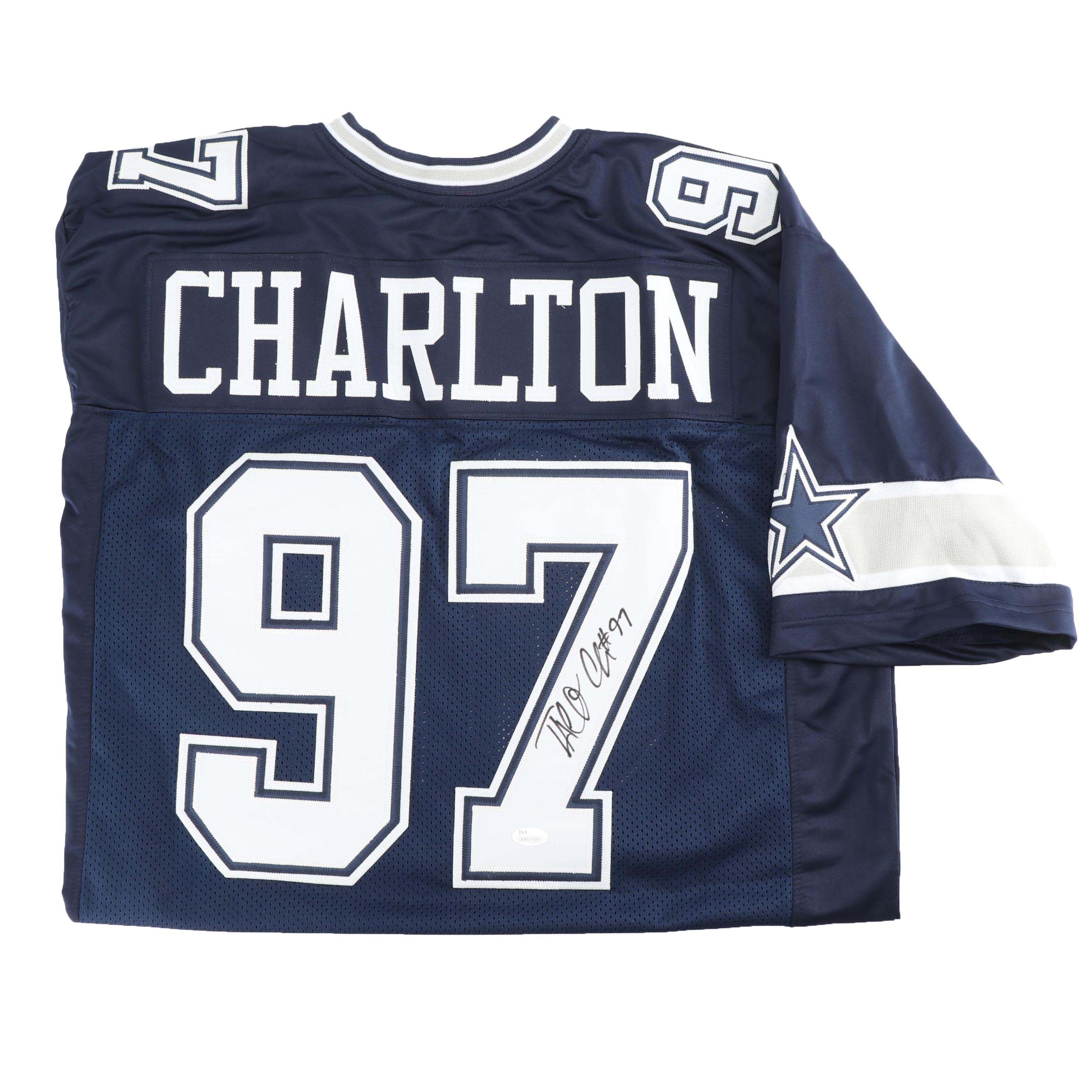 Vidauntae "Taco" Charlton Signed Dallas Cowboys Jersey